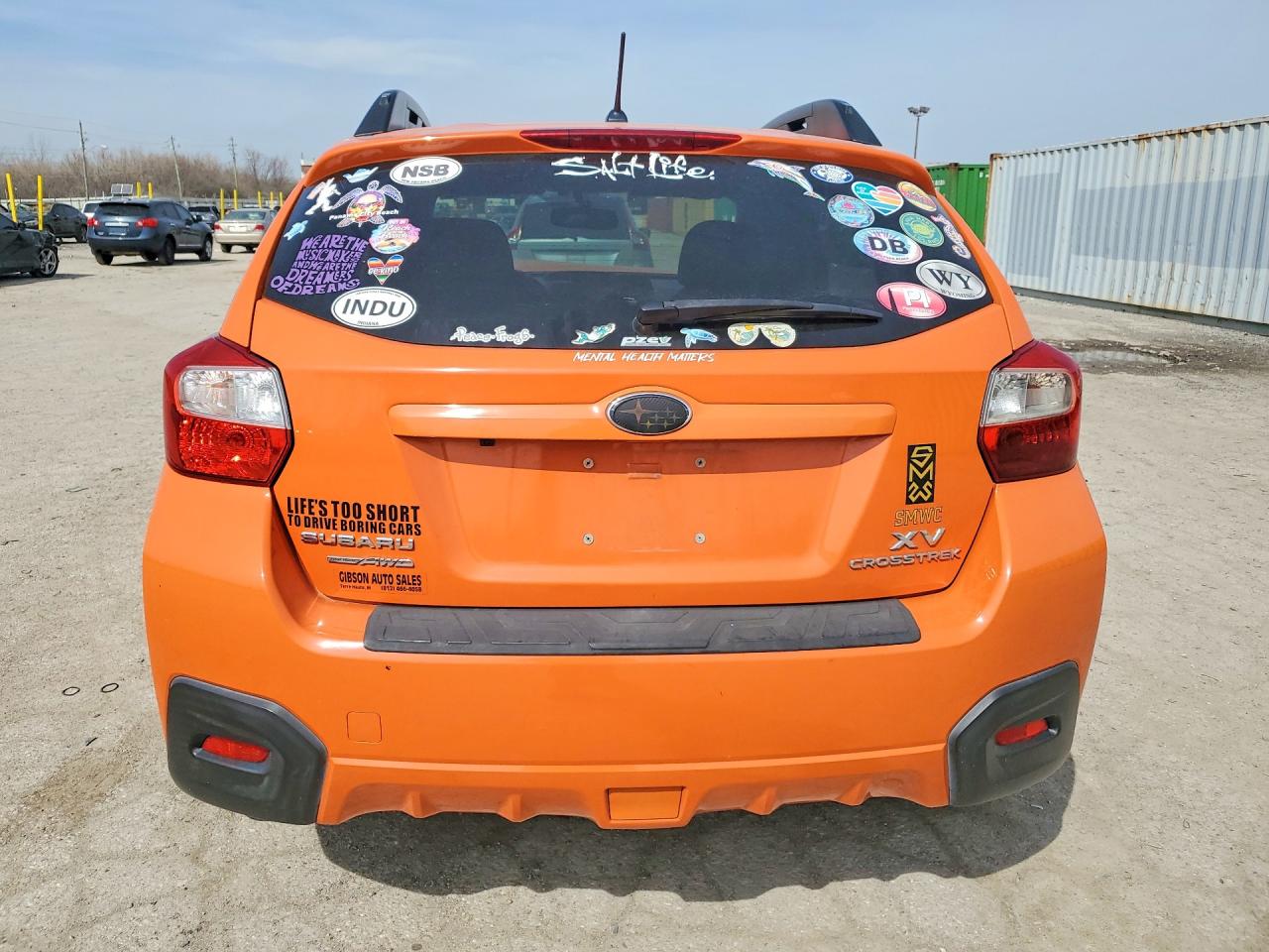 2014 Subaru Xv Crosstrek 2.0 Limited Orange vin: JF2GPAGC9E8319150