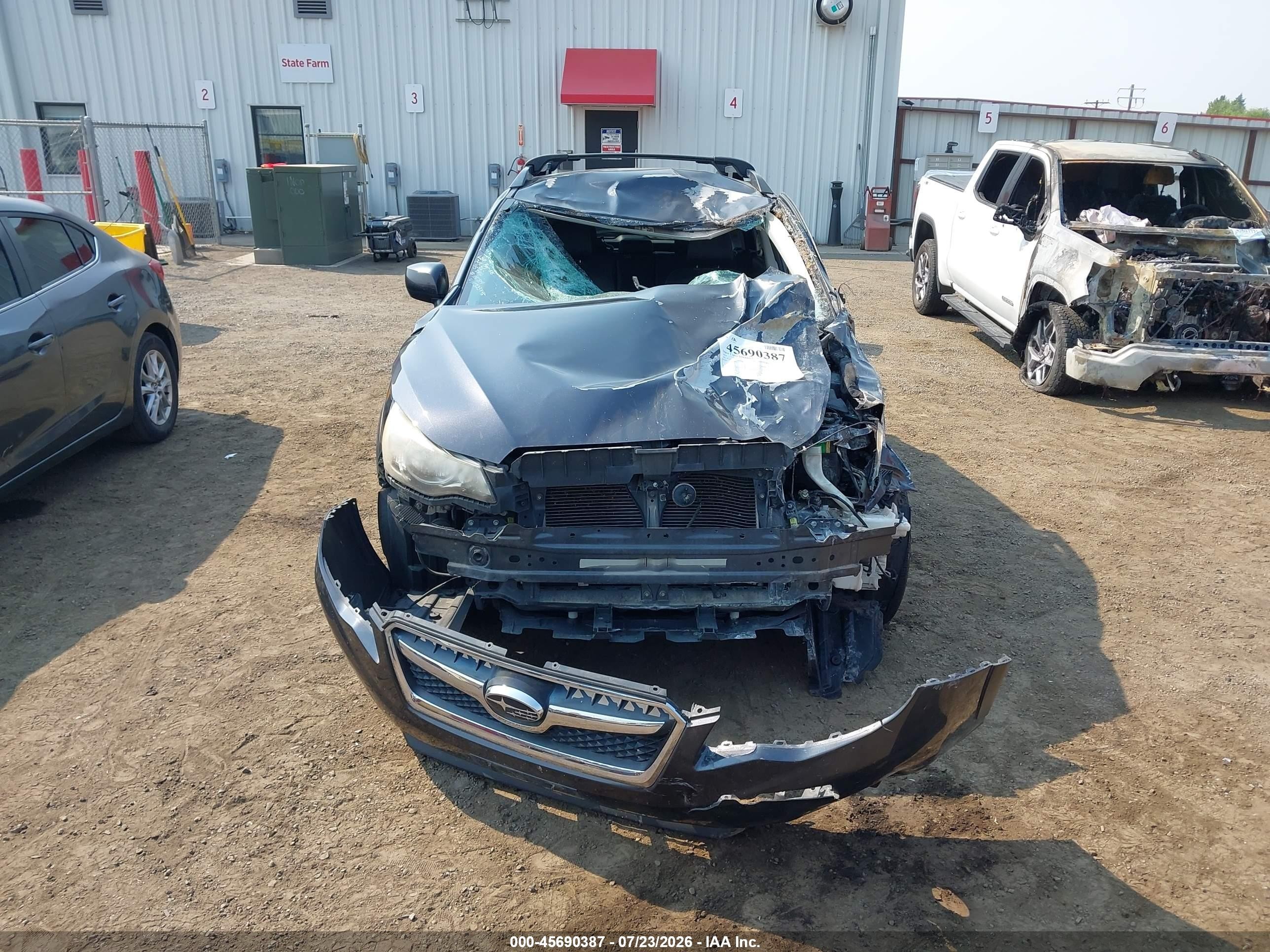 2014 Subaru Xv Crosstrek 2.0i Limited Dark Blue vin: JF2GPAGC9E8325546