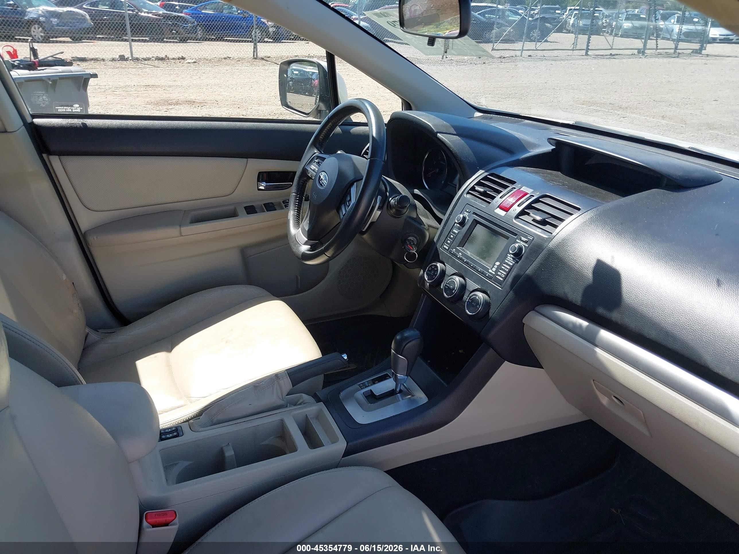 2013 Subaru Xv Crosstrek 2.0i Limited White vin: JF2GPAGCXD2834370