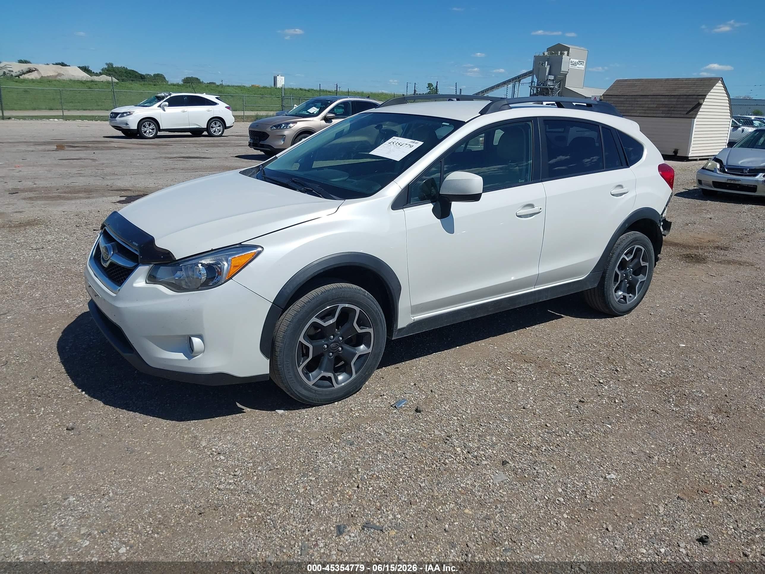 2013 Subaru Xv Crosstrek 2.0i Limited White vin: JF2GPAGCXD2834370