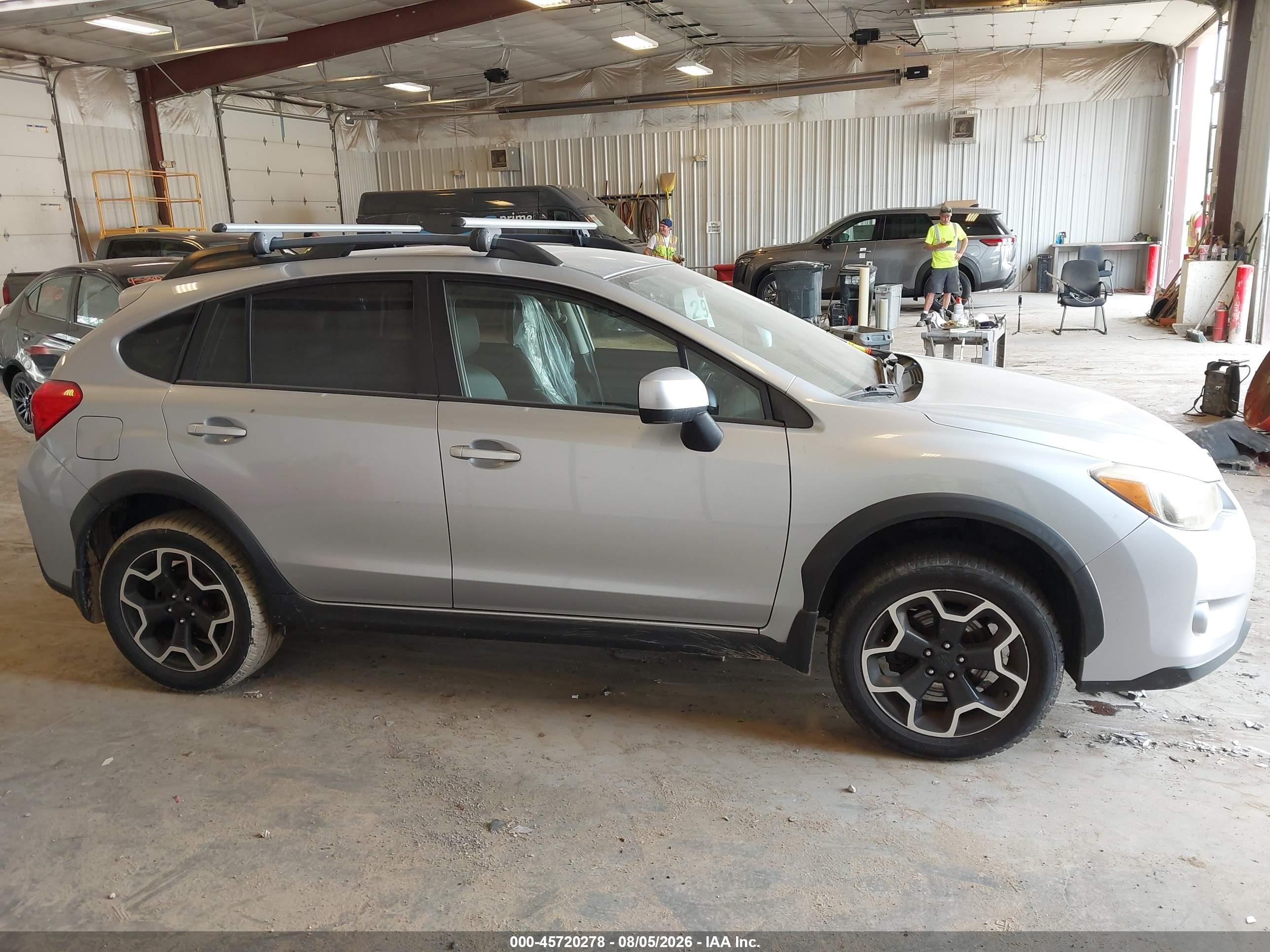 2013 Subaru Xv Crosstrek 2.0i Limited Серебряный vin: JF2GPAGCXD2837754