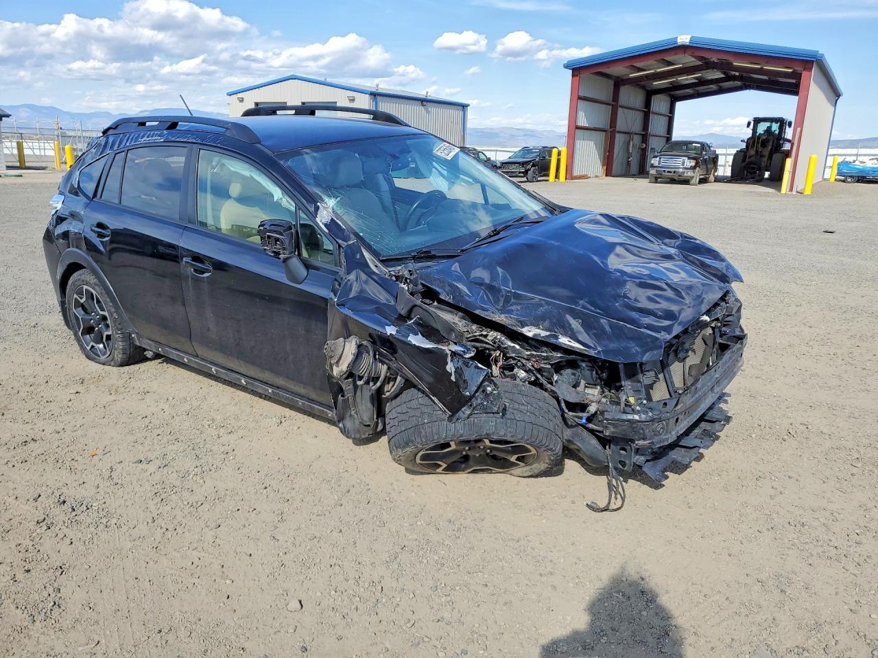 2013 Subaru Xv Crosstrek 2.0 Limited Black vin: JF2GPAGCXD2866865