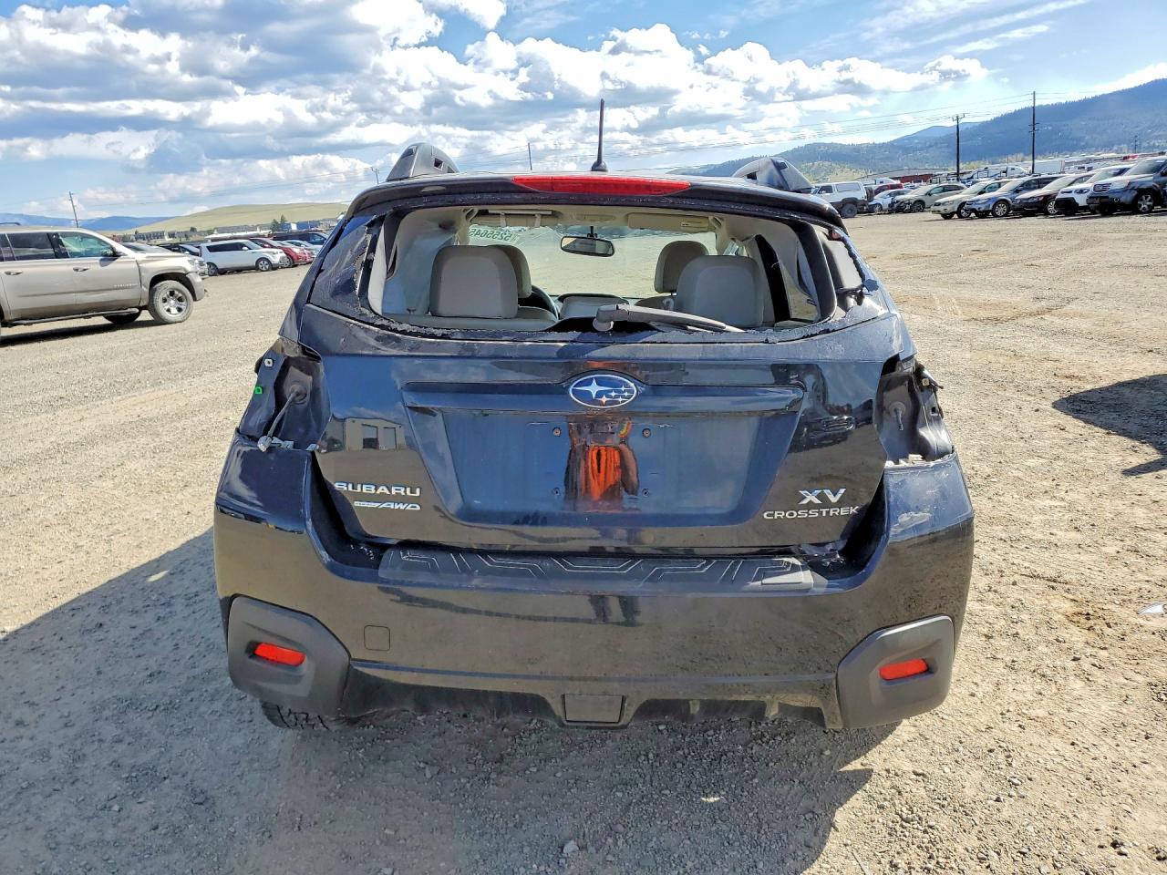 2013 Subaru Xv Crosstrek 2.0 Limited Black vin: JF2GPAGCXD2866865