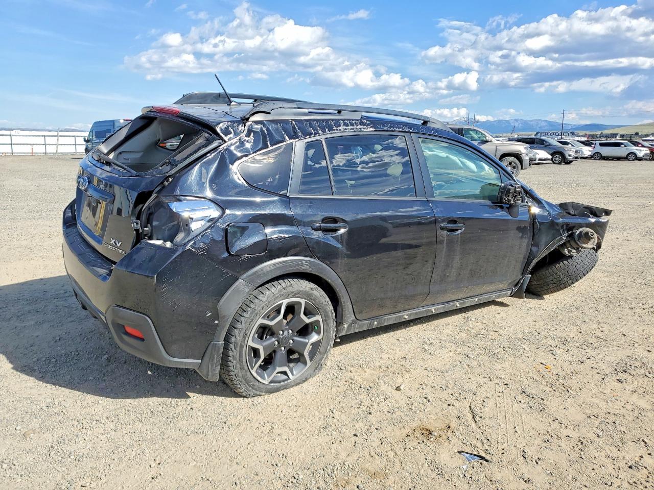 2013 Subaru Xv Crosstrek 2.0 Limited Black vin: JF2GPAGCXD2866865