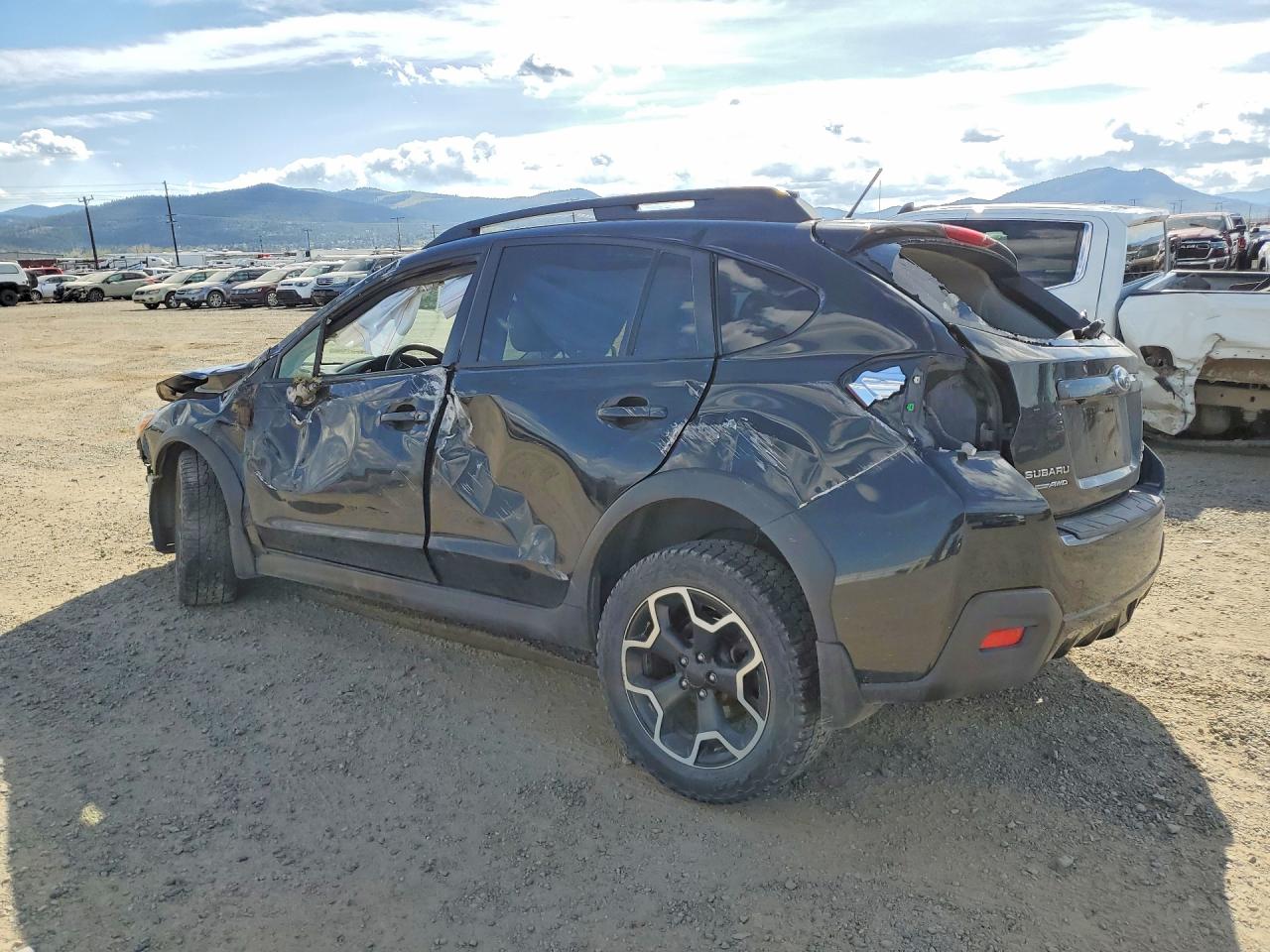 2013 Subaru Xv Crosstrek 2.0 Limited Black vin: JF2GPAGCXD2866865