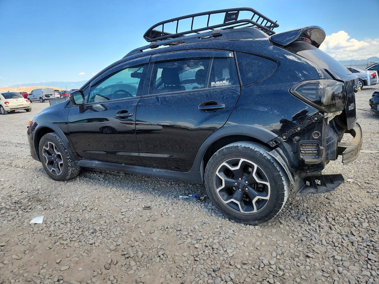 2013 Subaru Xv Crosstrek 2.0 Limited Черный vin: JF2GPAGCXD2899462