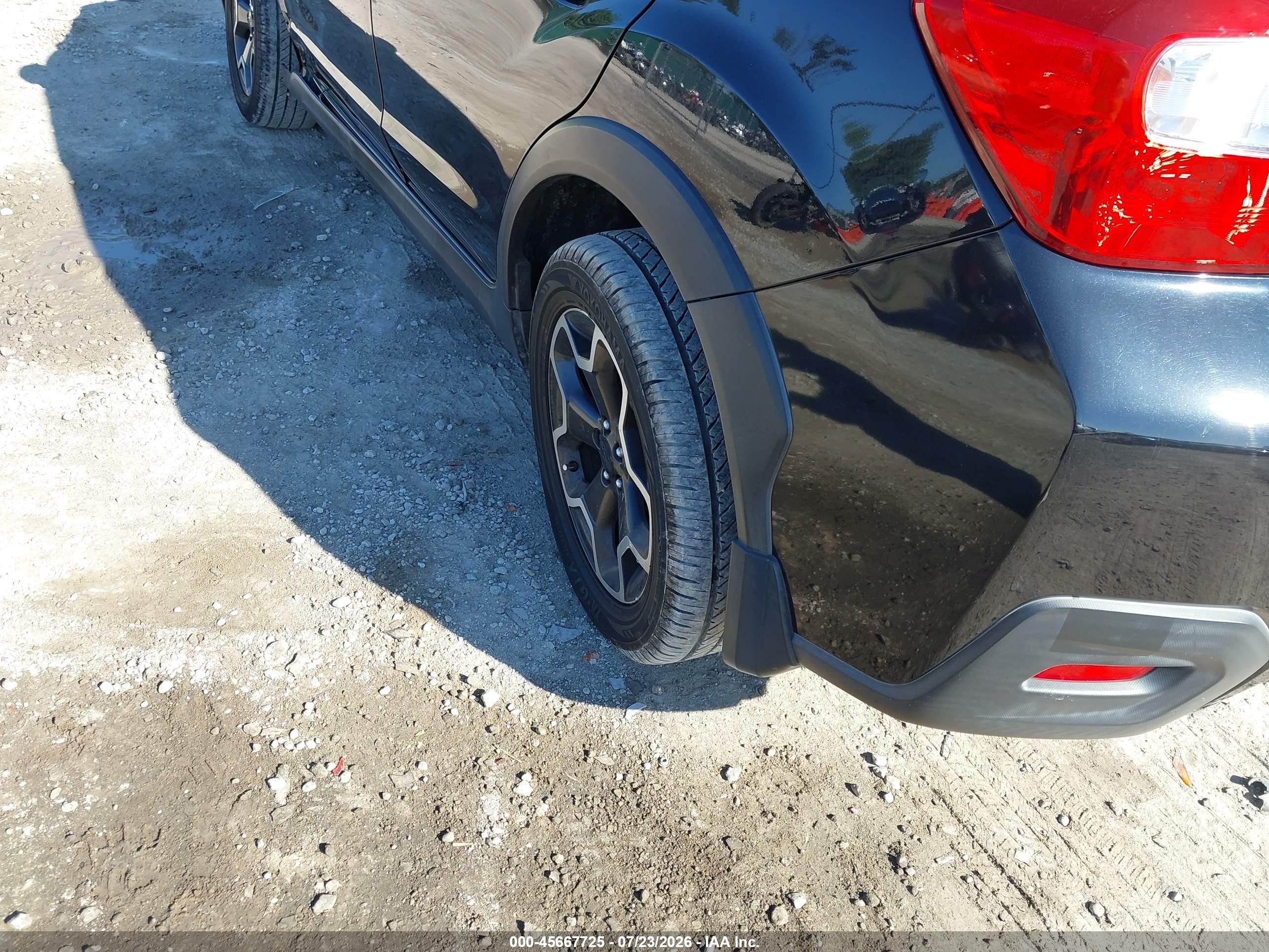 2013 Subaru Xv Crosstrek 2.0i Limited Black vin: JF2GPAGCXDH842899