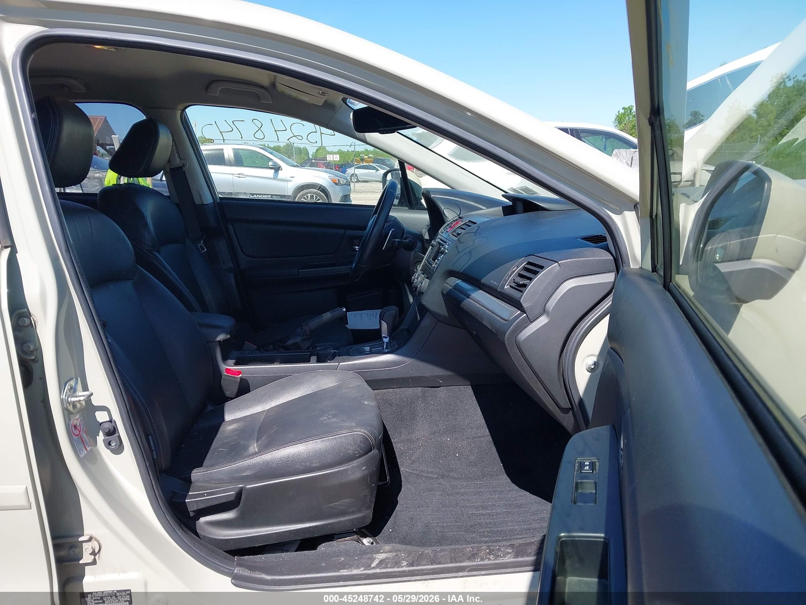 2014 Subaru Xv Crosstrek 2.0i Limited Gray vin: JF2GPAGCXE8211121