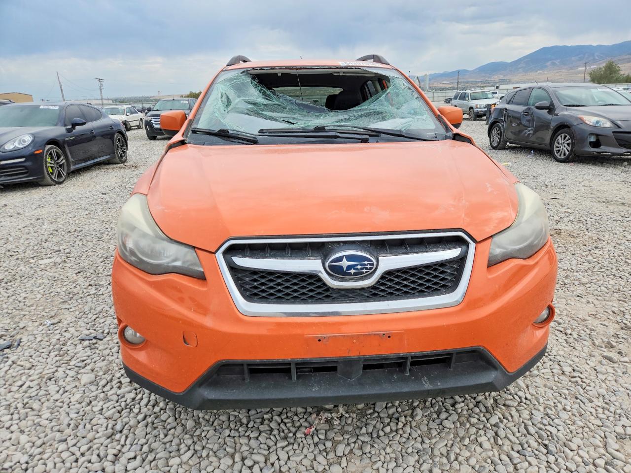 2014 Subaru Xv Crosstrek 2.0 Limited Orange vin: JF2GPAGCXE8239081