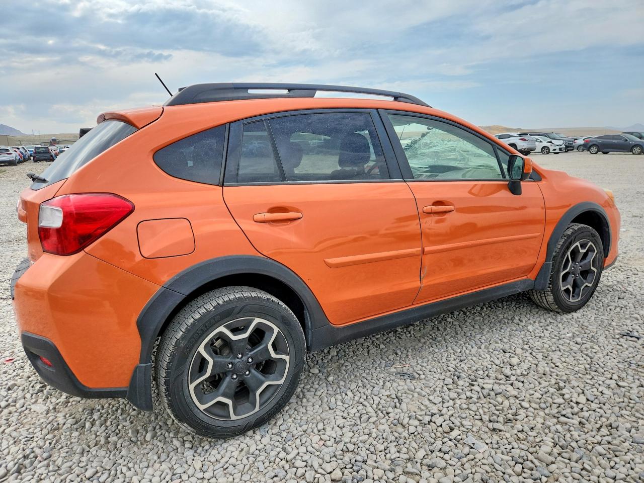 2014 Subaru Xv Crosstrek 2.0 Limited Orange vin: JF2GPAGCXE8239081
