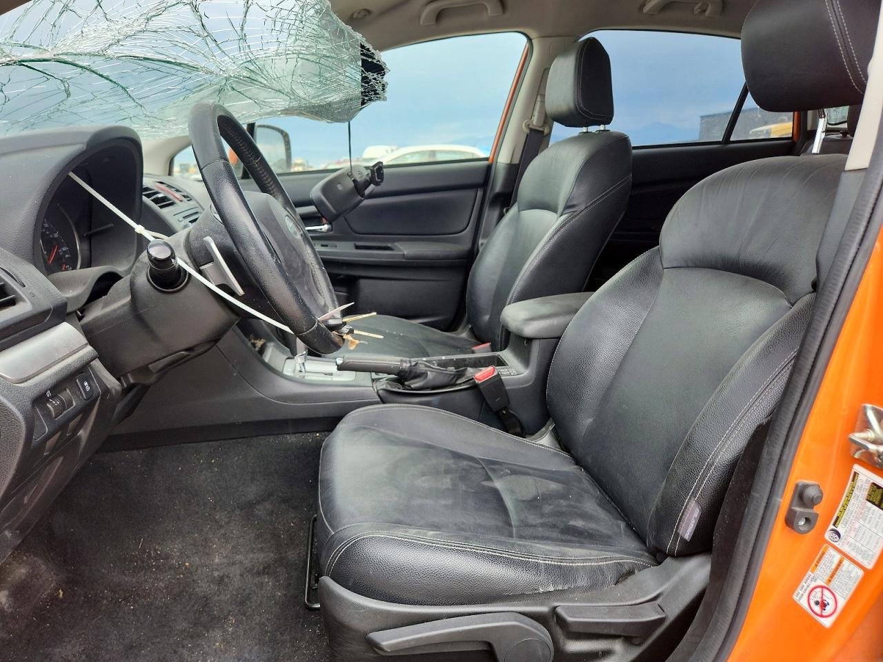 2014 Subaru Xv Crosstrek 2.0 Limited Orange vin: JF2GPAGCXE8239081