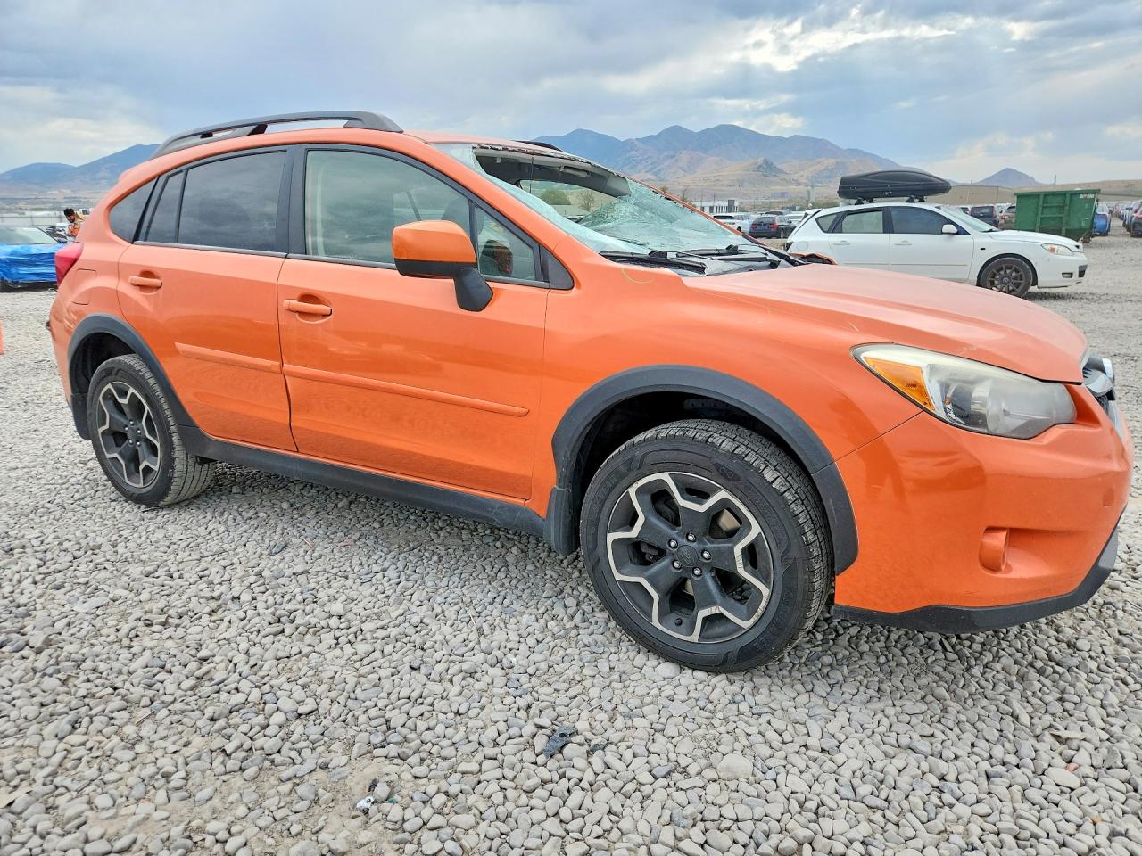 2014 Subaru Xv Crosstrek 2.0 Limited Orange vin: JF2GPAGCXE8239081