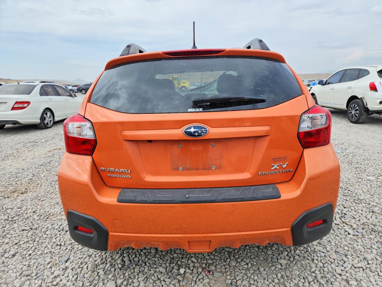 2014 Subaru Xv Crosstrek 2.0 Limited Orange vin: JF2GPAGCXE8239081