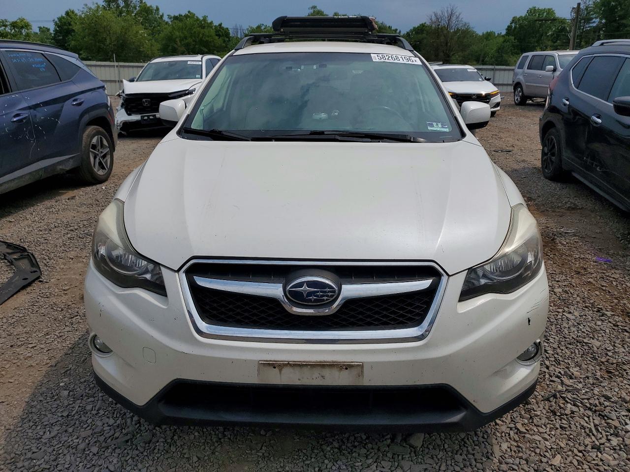 2014 Subaru Crosstrek White vin: JF2GPAGCXE8247908