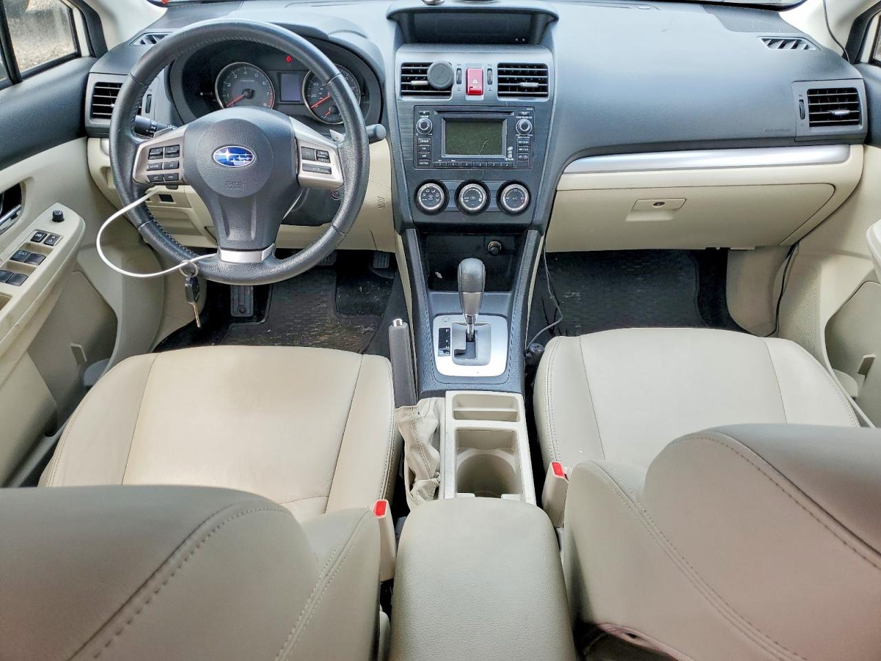 2014 Subaru Crosstrek White vin: JF2GPAGCXE8247908