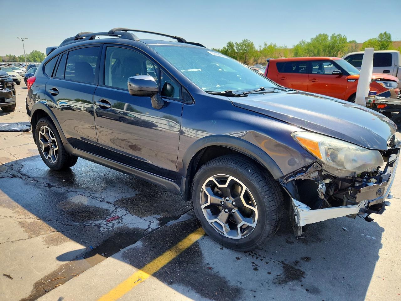 2014 Subaru Xv Crosstrek 2.0 Limited Угольный vin: JF2GPAGCXE8276972