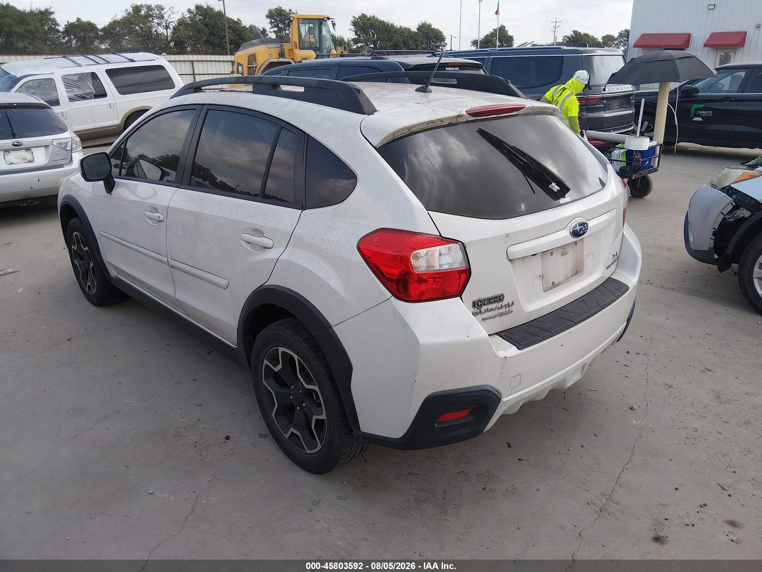 2014 Subaru Xv Crosstrek 2.0i Limited White vin: JF2GPAGCXE8303541