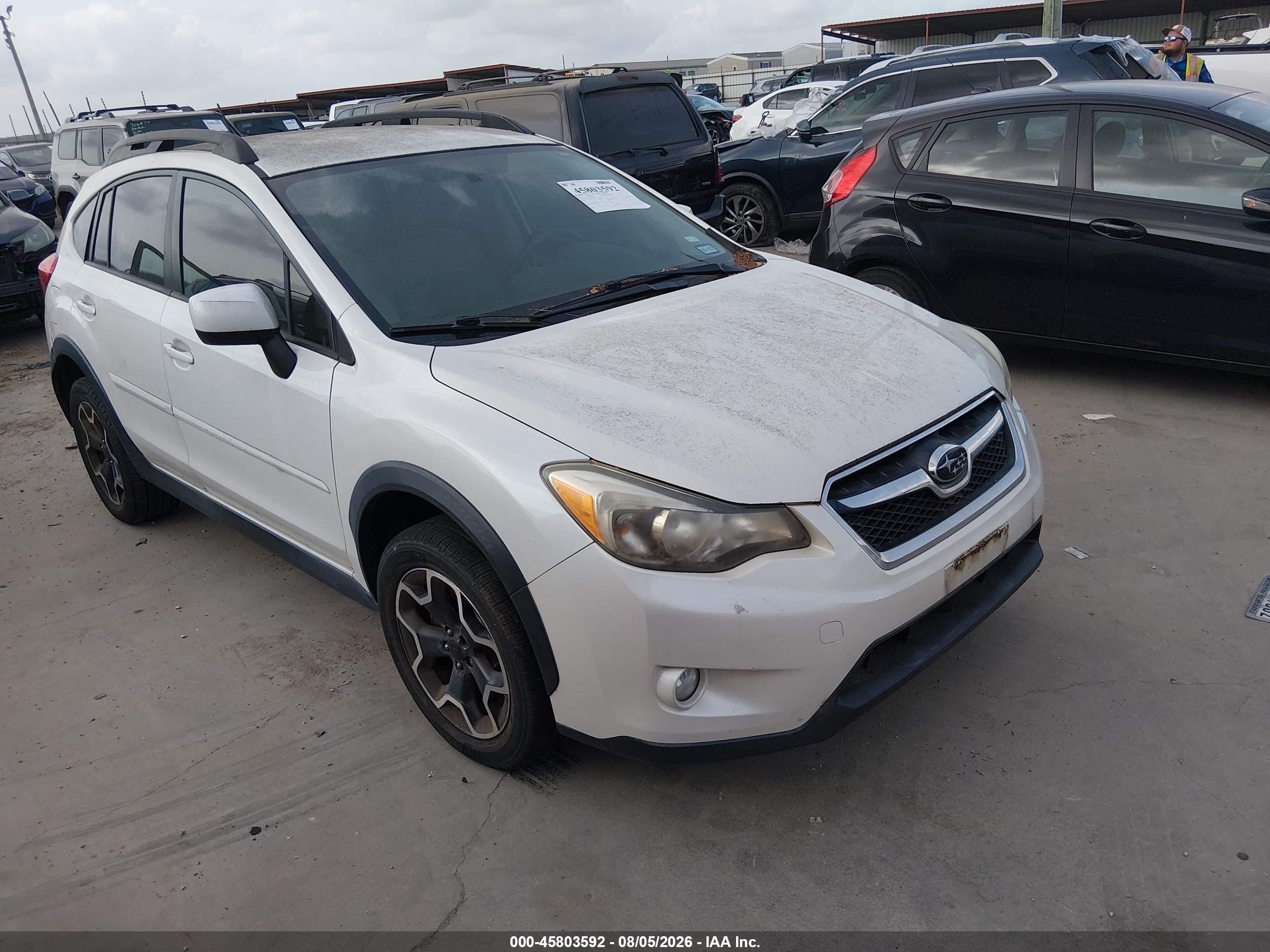 2014 Subaru Xv Crosstrek 2.0i Limited White vin: JF2GPAGCXE8303541