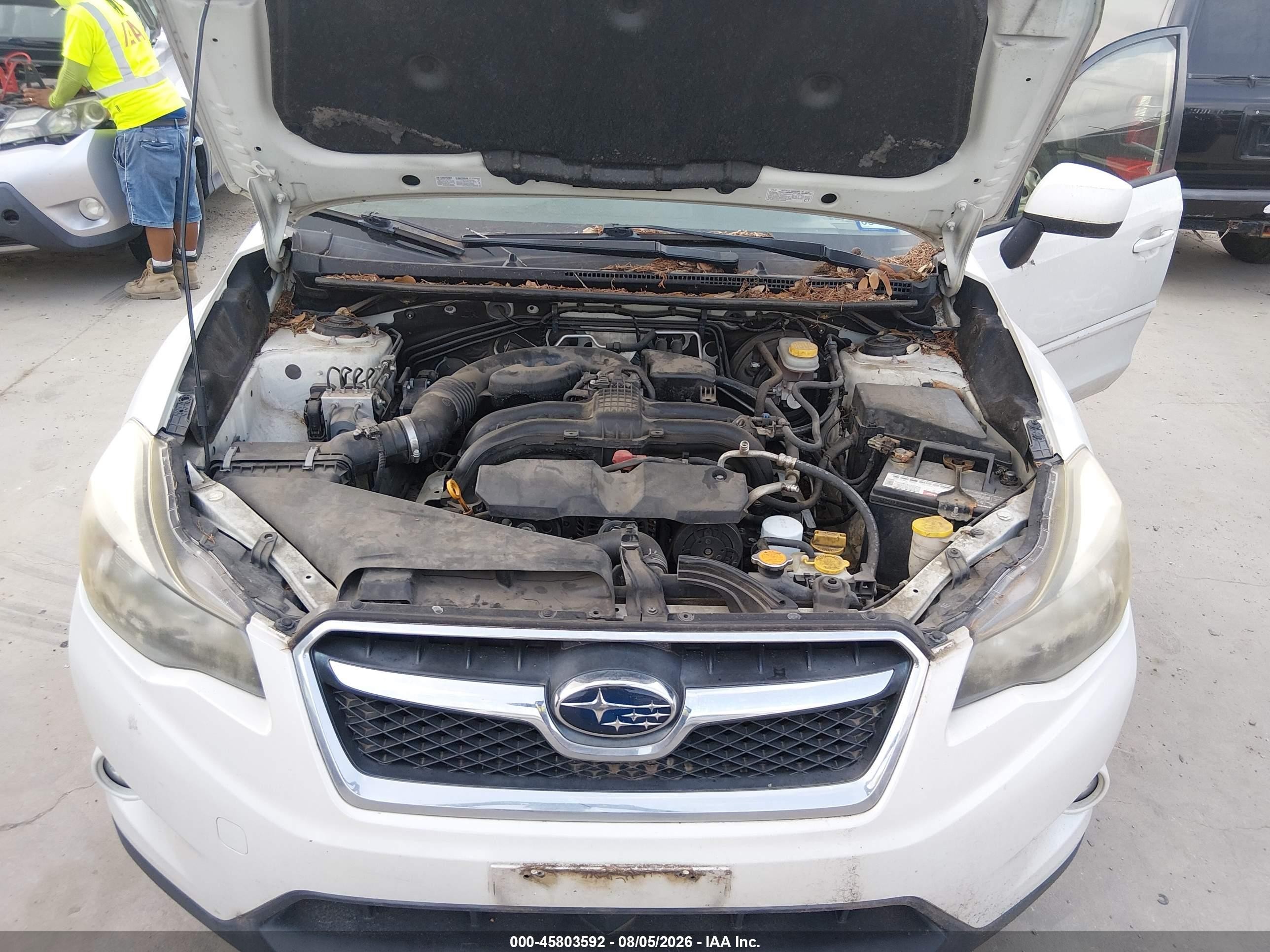 2014 Subaru Xv Crosstrek 2.0i Limited White vin: JF2GPAGCXE8303541