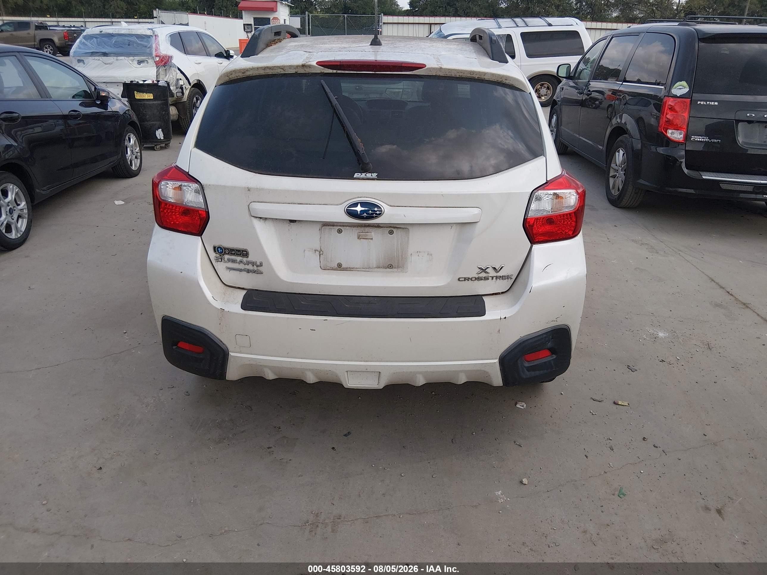 2014 Subaru Xv Crosstrek 2.0i Limited White vin: JF2GPAGCXE8303541