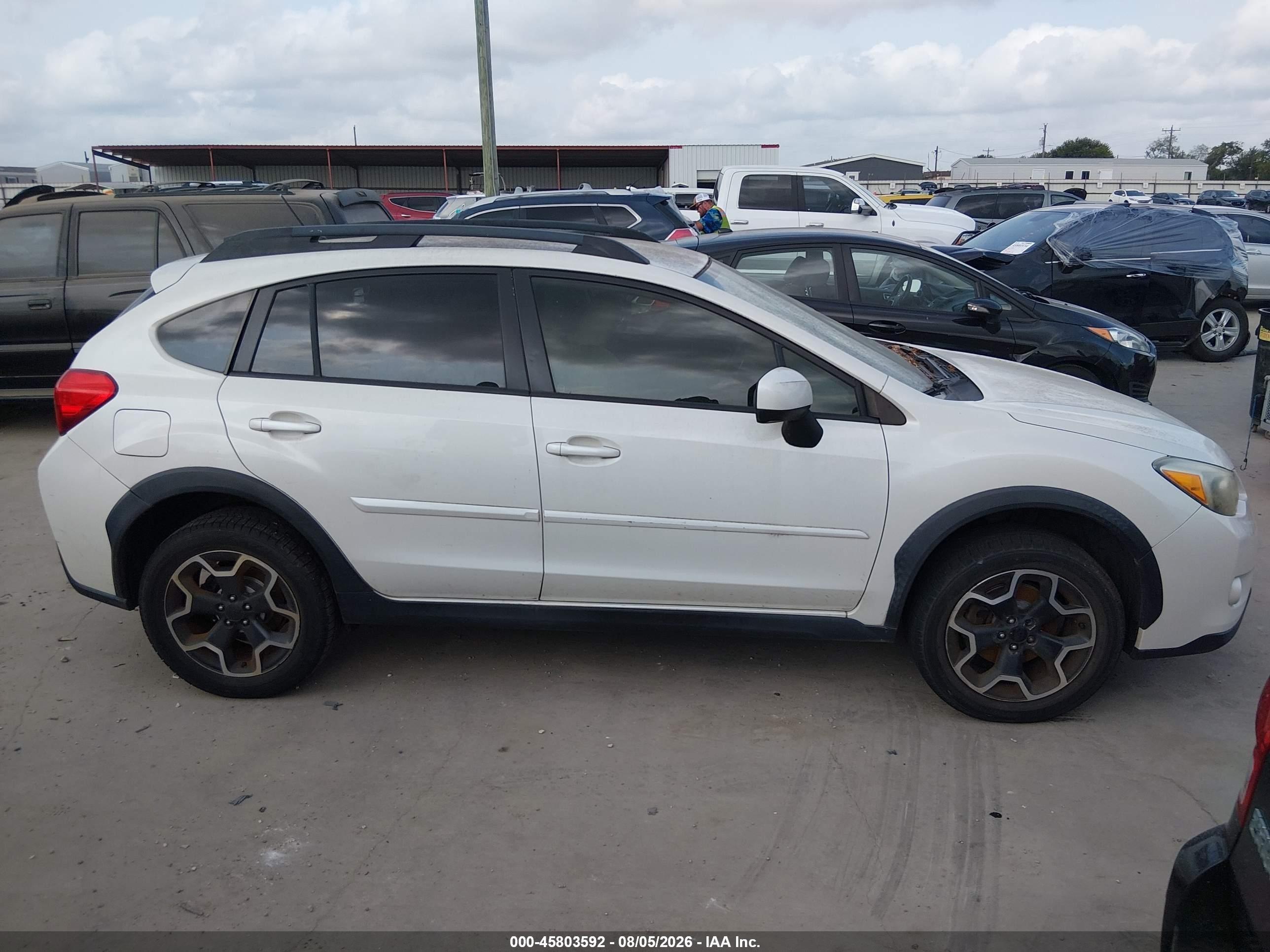 2014 Subaru Xv Crosstrek 2.0i Limited White vin: JF2GPAGCXE8303541