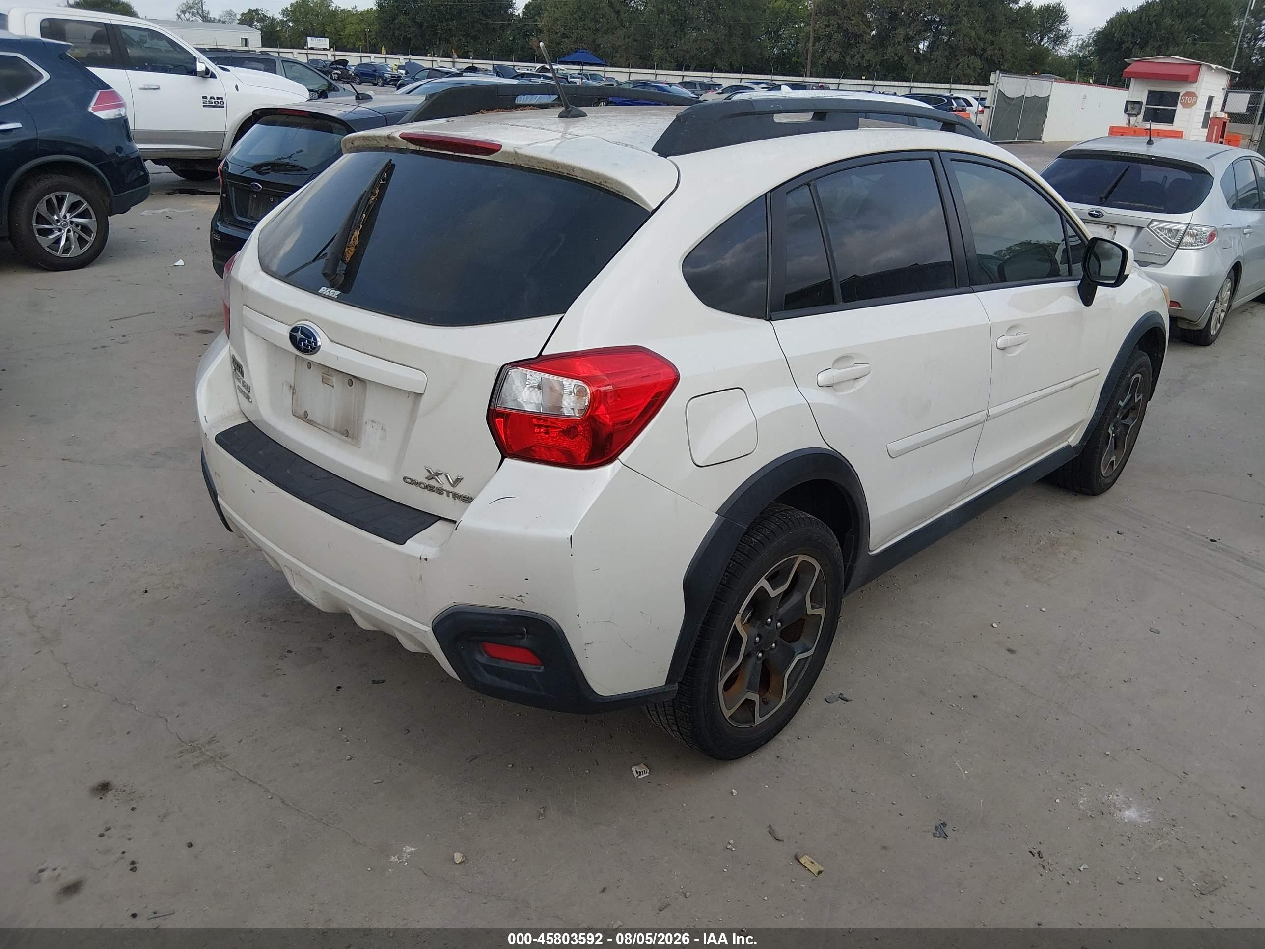 2014 Subaru Xv Crosstrek 2.0i Limited White vin: JF2GPAGCXE8303541