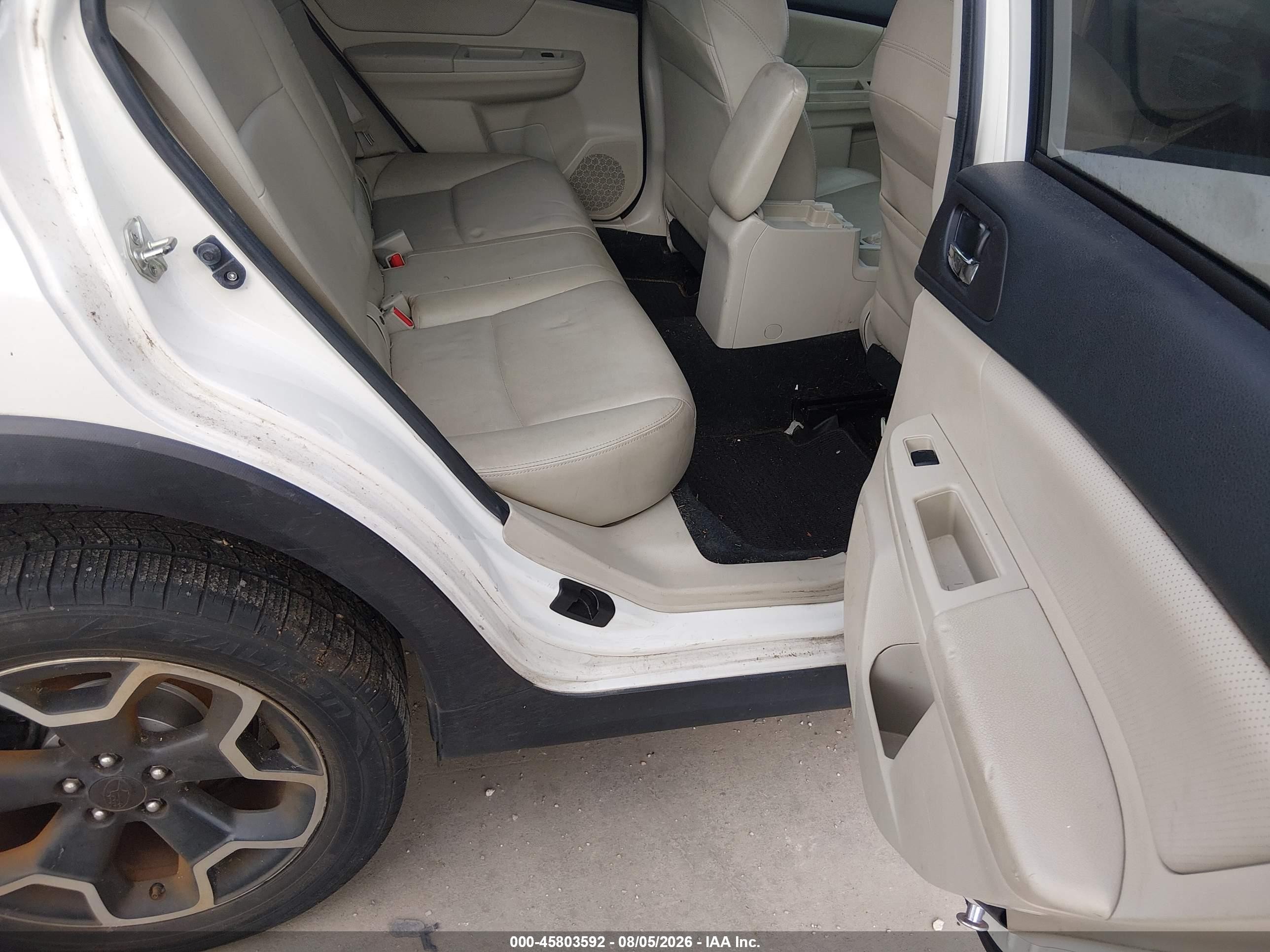 2014 Subaru Xv Crosstrek 2.0i Limited White vin: JF2GPAGCXE8303541