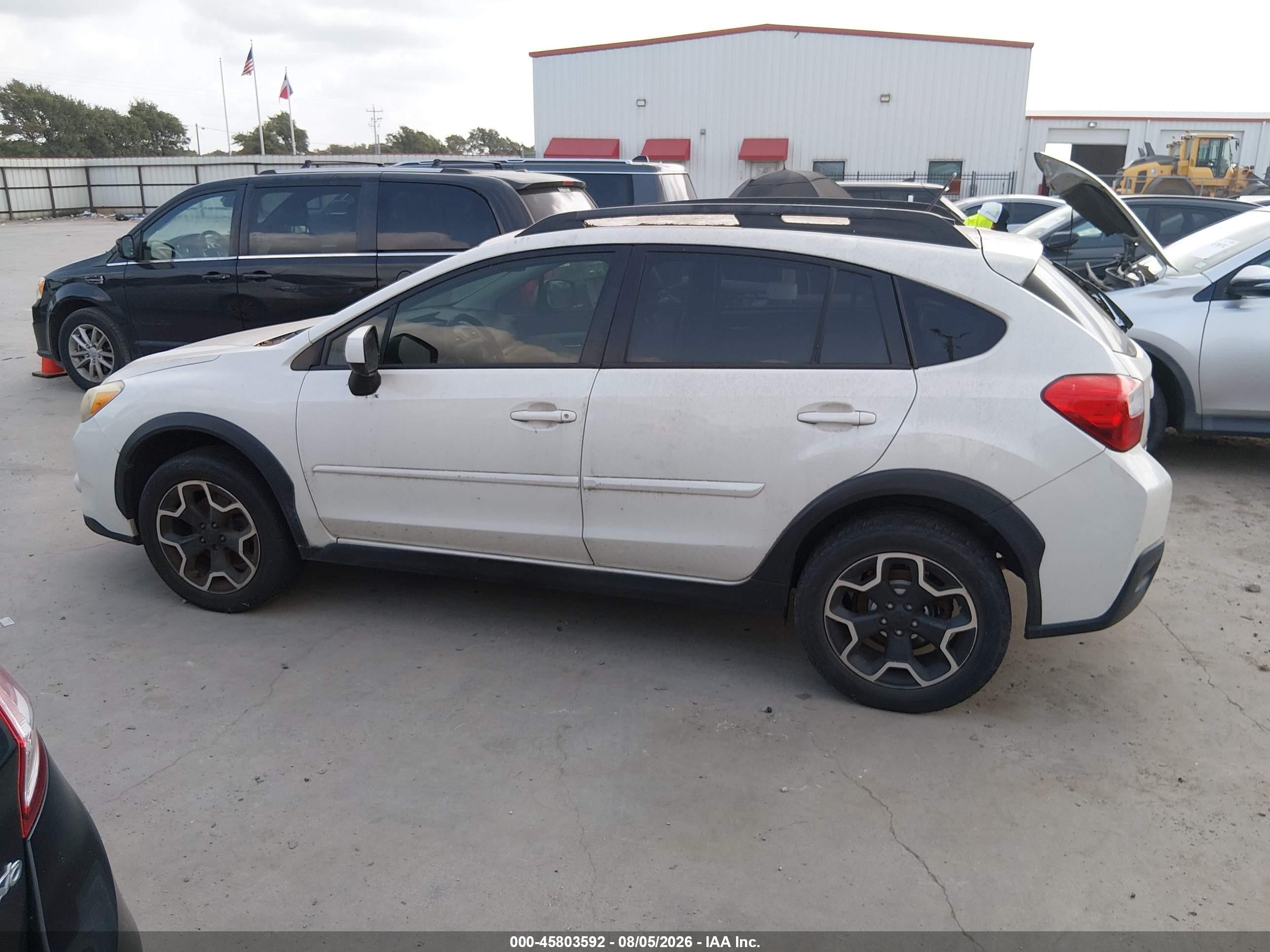 2014 Subaru Xv Crosstrek 2.0i Limited White vin: JF2GPAGCXE8303541
