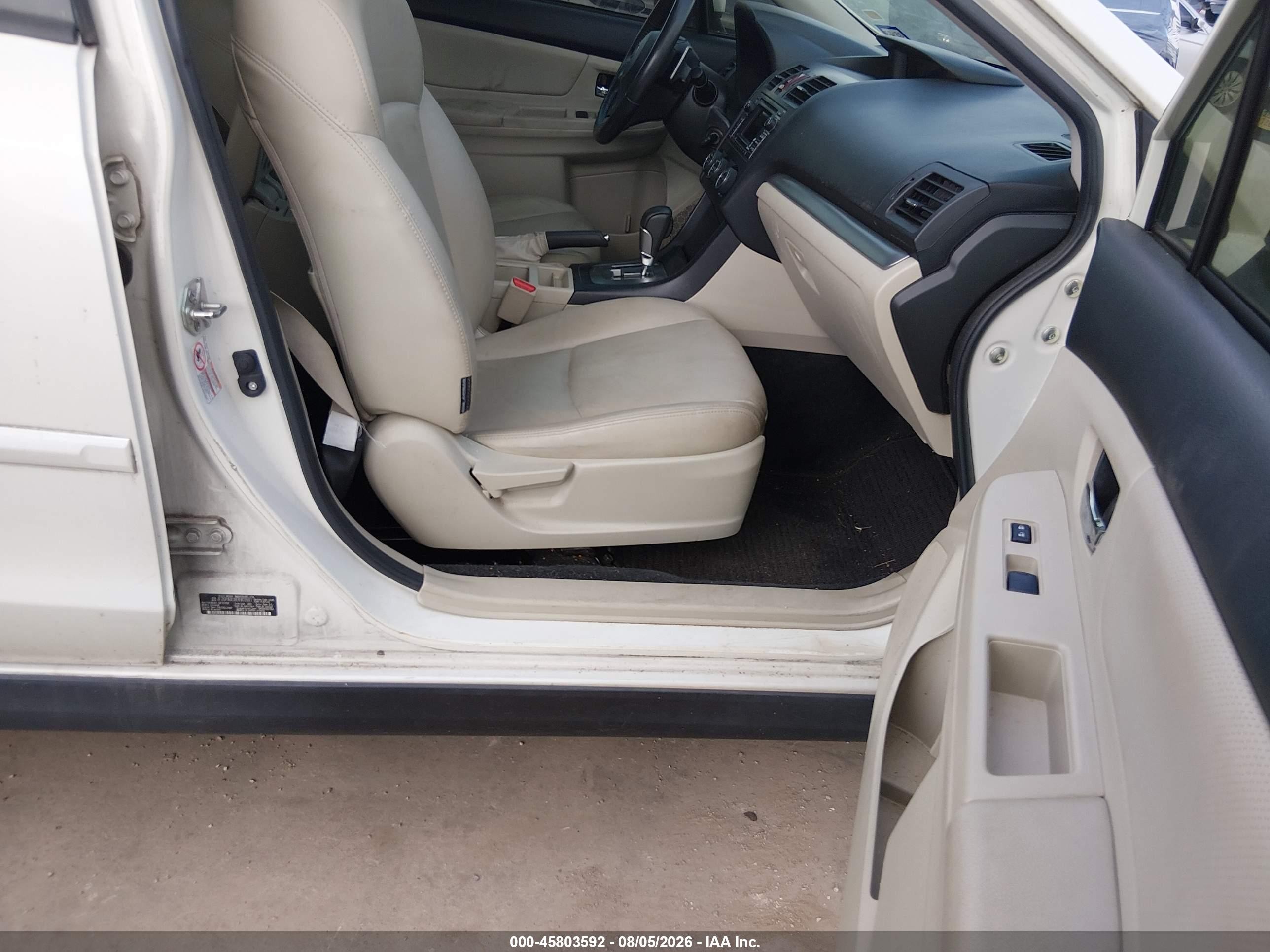 2014 Subaru Xv Crosstrek 2.0i Limited White vin: JF2GPAGCXE8303541