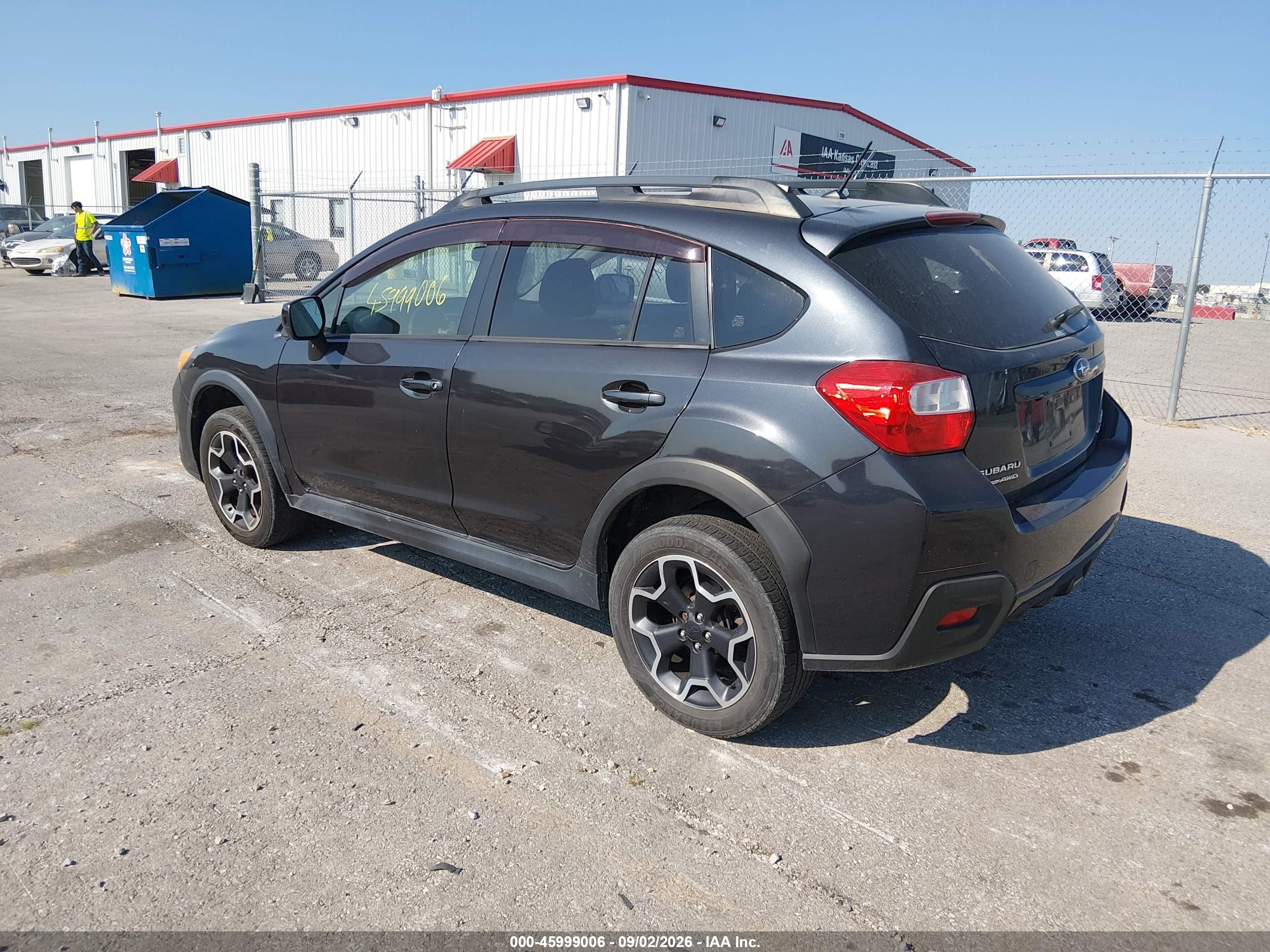 2014 Subaru Xv Crosstrek 2.0 Limited Black vin: JF2GPAGCXE8313177