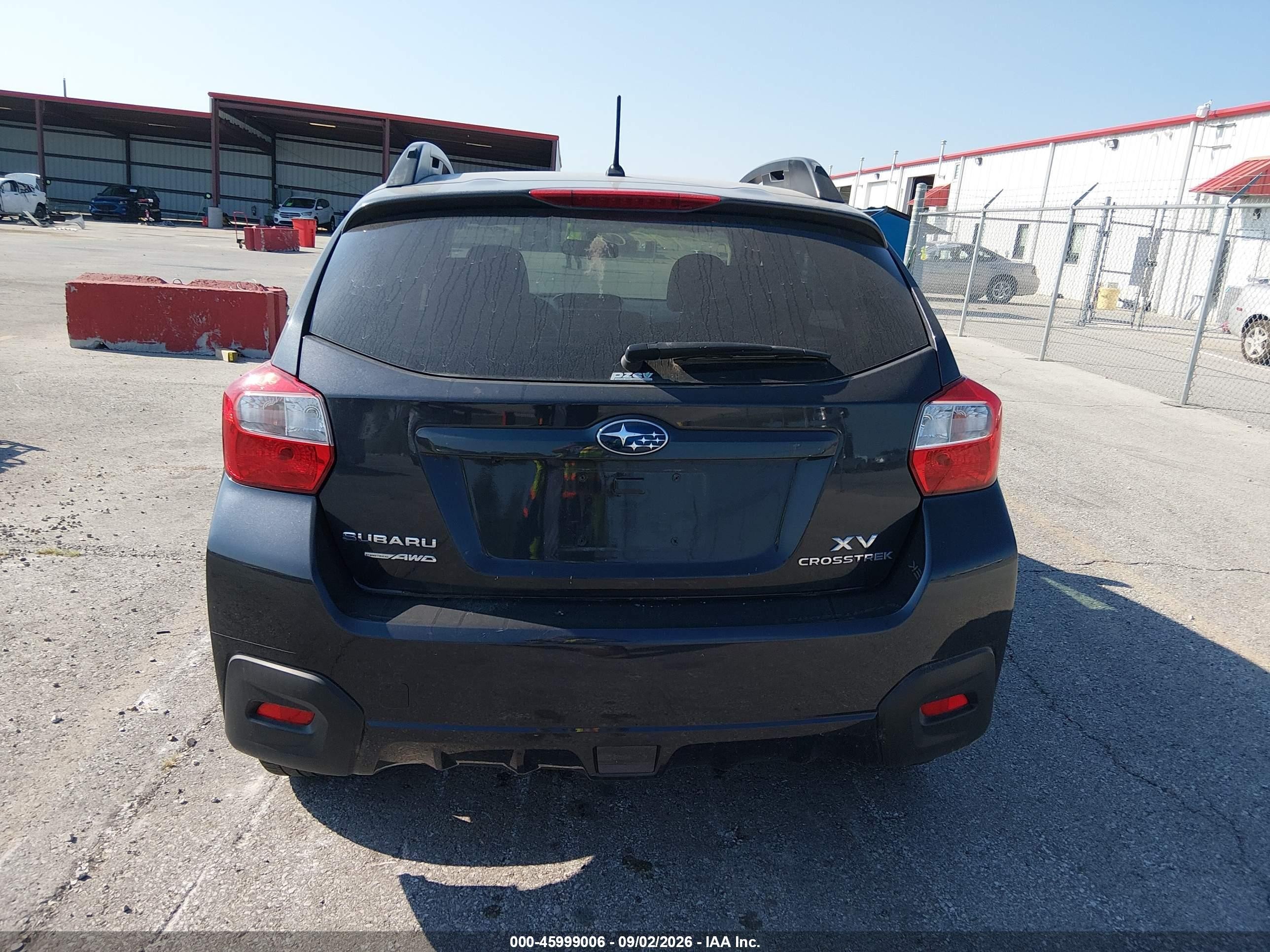 2014 Subaru Xv Crosstrek 2.0 Limited Black vin: JF2GPAGCXE8313177
