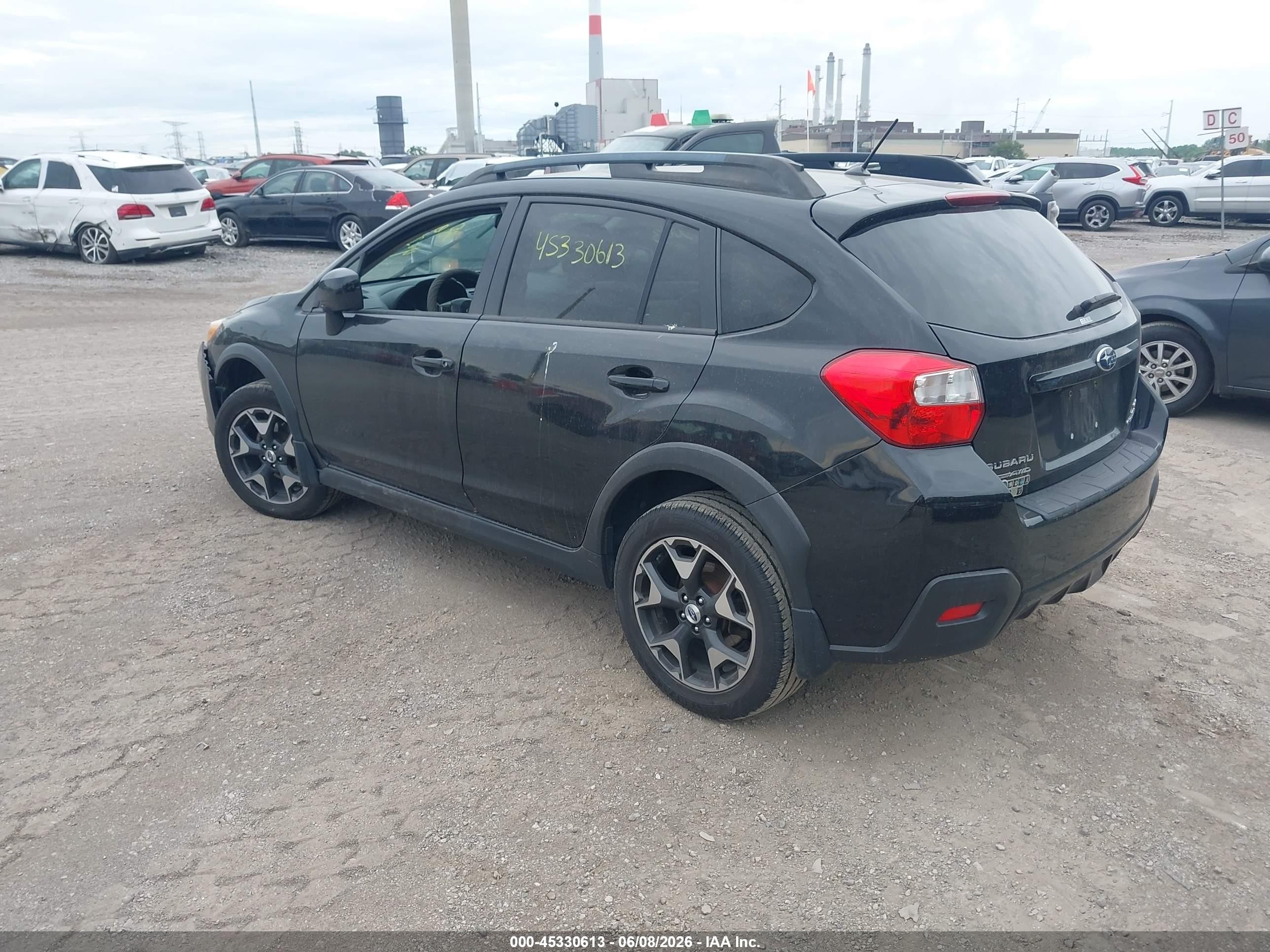 2014 Subaru Xv Crosstrek 2.0i Limited Black vin: JF2GPAGCXE8318699