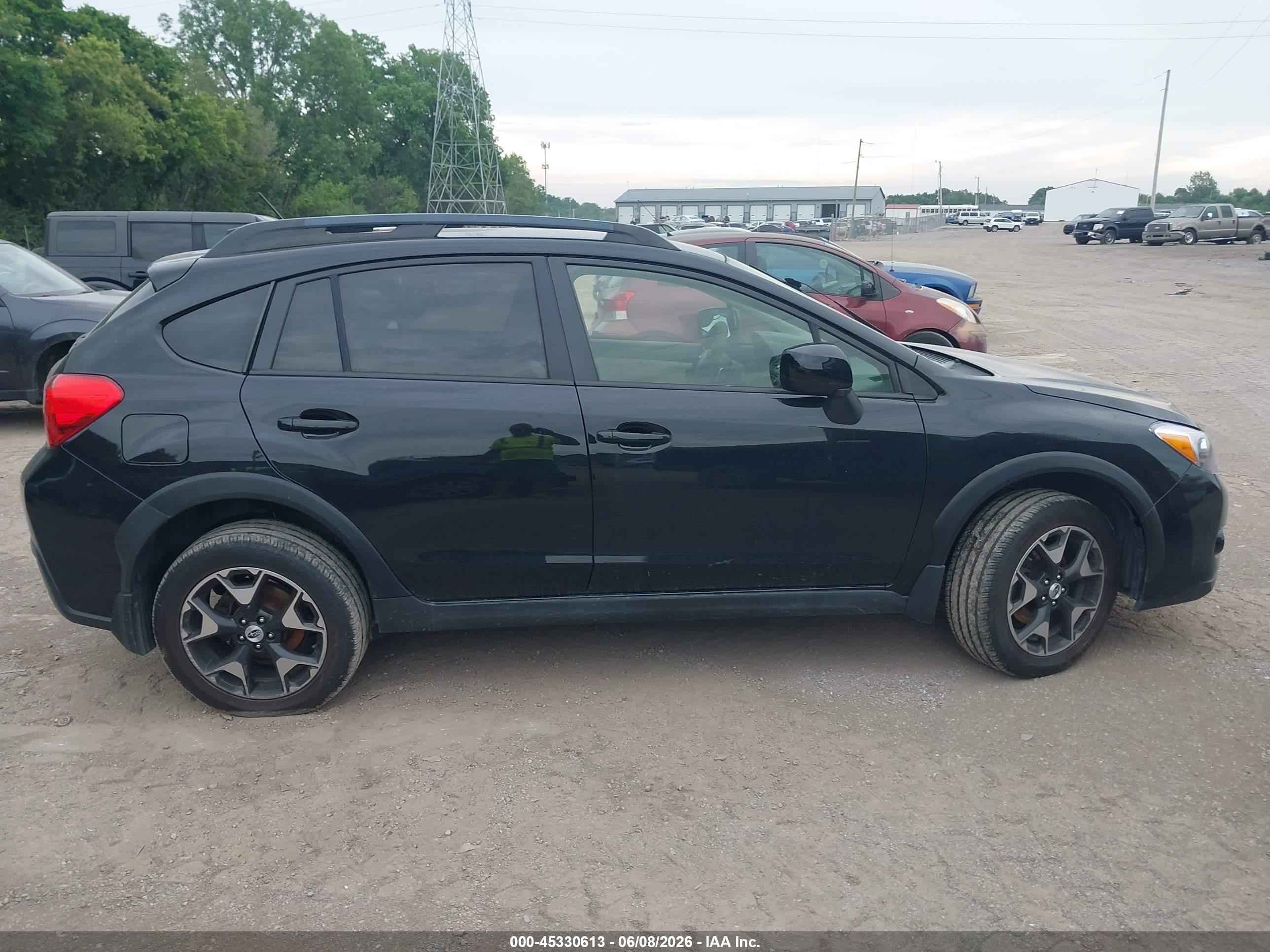 2014 Subaru Xv Crosstrek 2.0i Limited Black vin: JF2GPAGCXE8318699