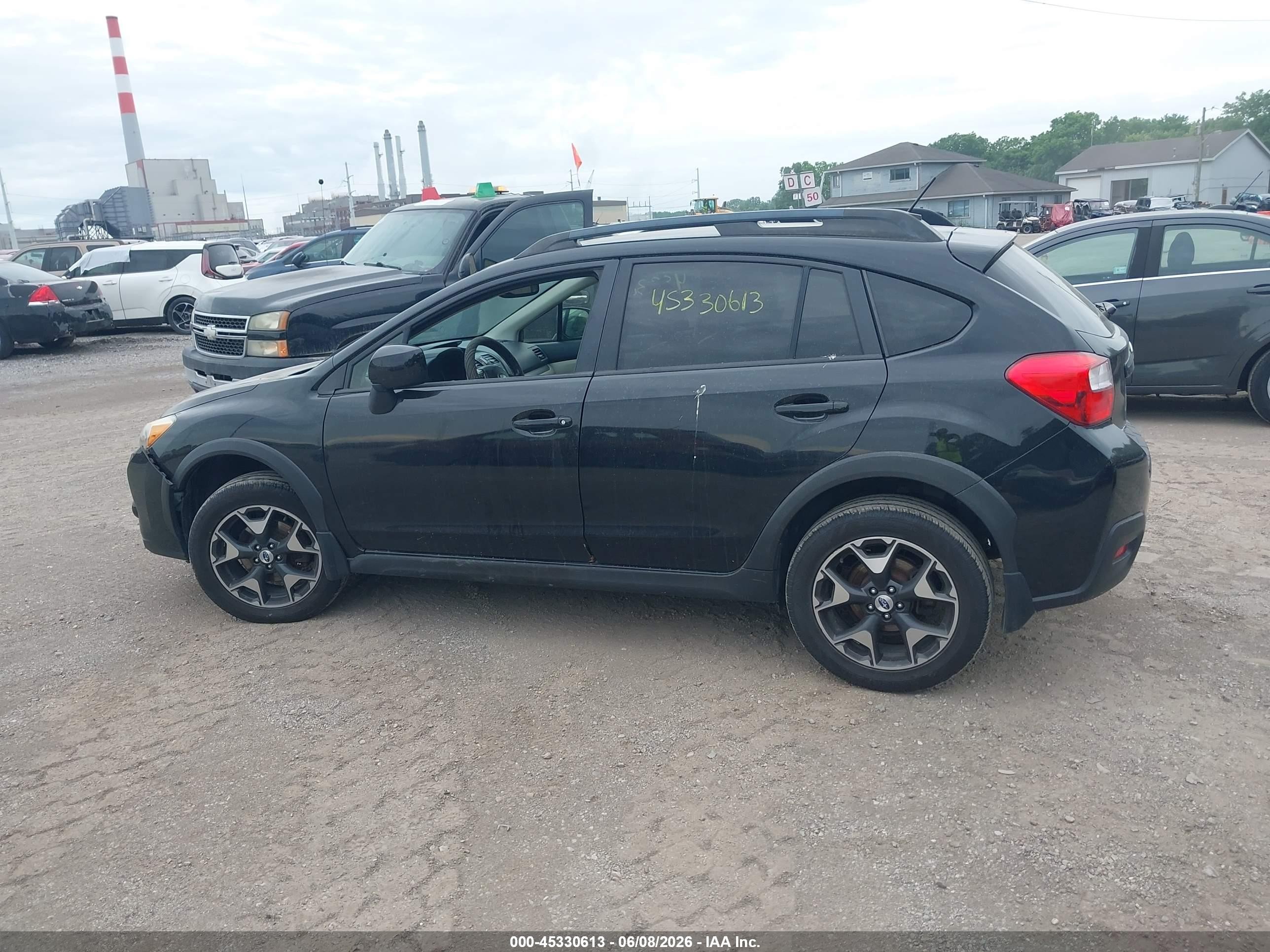 2014 Subaru Xv Crosstrek 2.0i Limited Black vin: JF2GPAGCXE8318699
