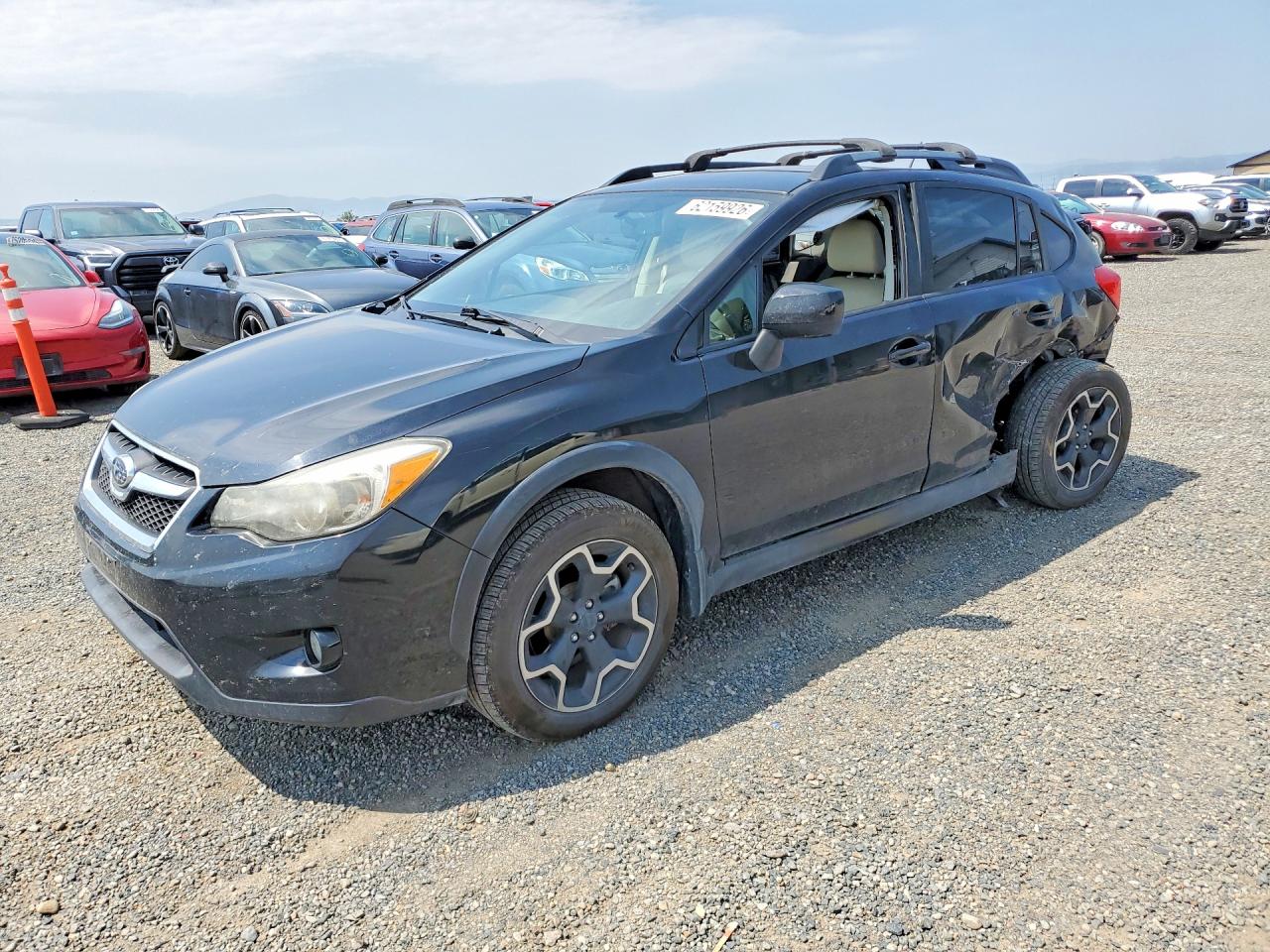 2014 Subaru Xv Crosstrek 2.0 Limited Black vin: JF2GPAGCXEH338239