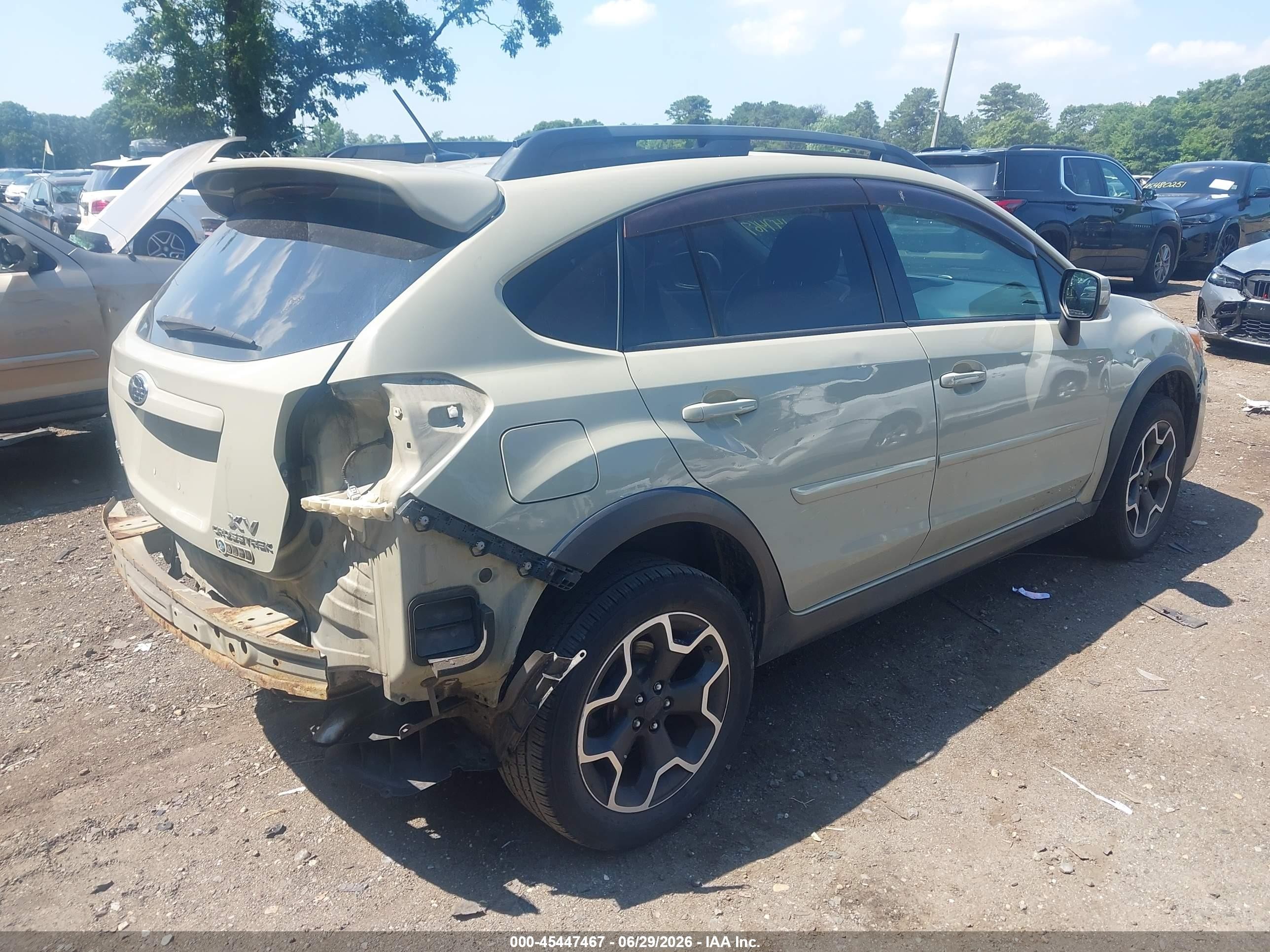 2013 Subaru Xv Crosstrek 2.0i Limited Tan vin: JF2GPAKC0D2844980