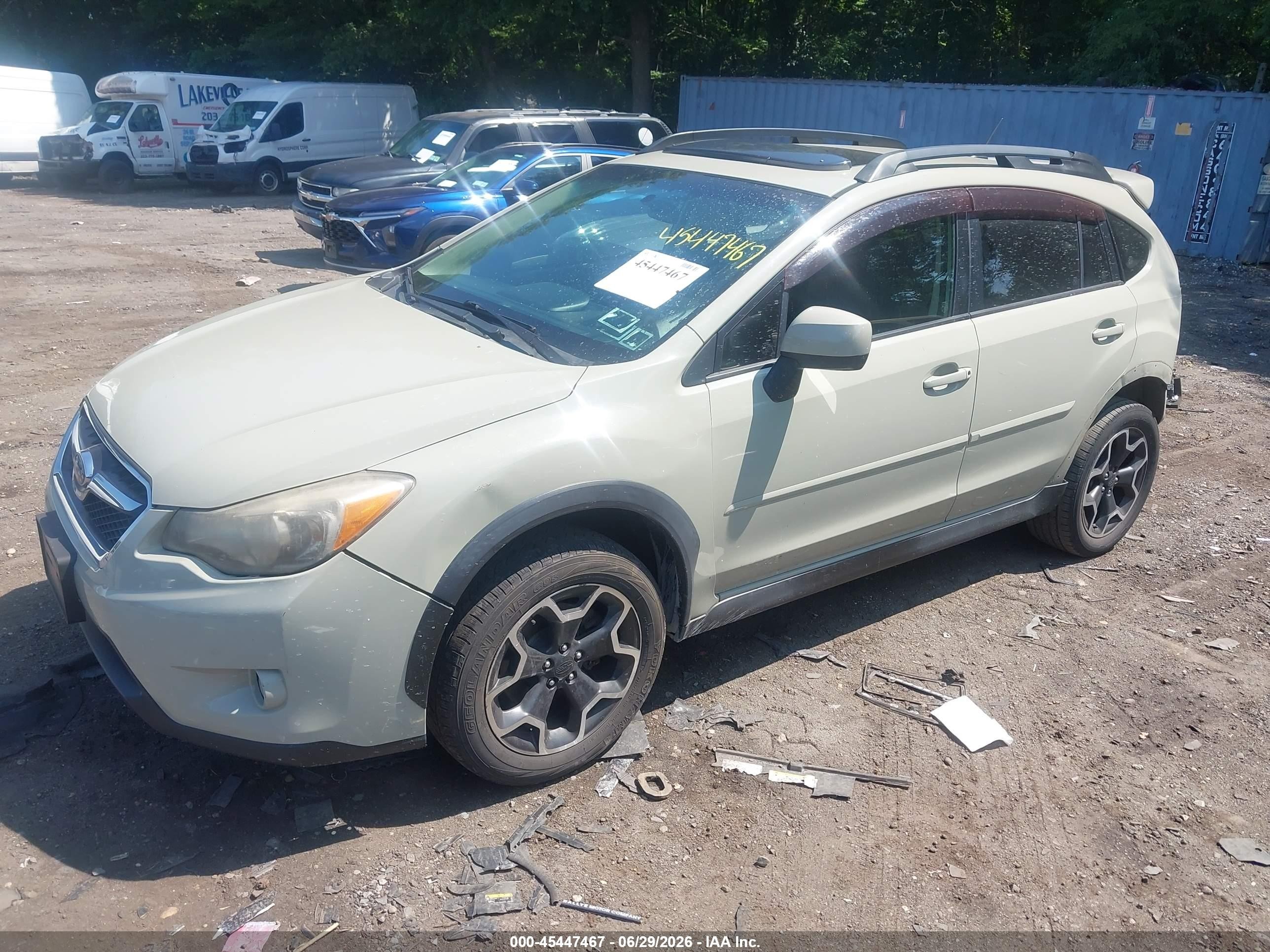 2013 Subaru Xv Crosstrek 2.0i Limited Tan vin: JF2GPAKC0D2844980