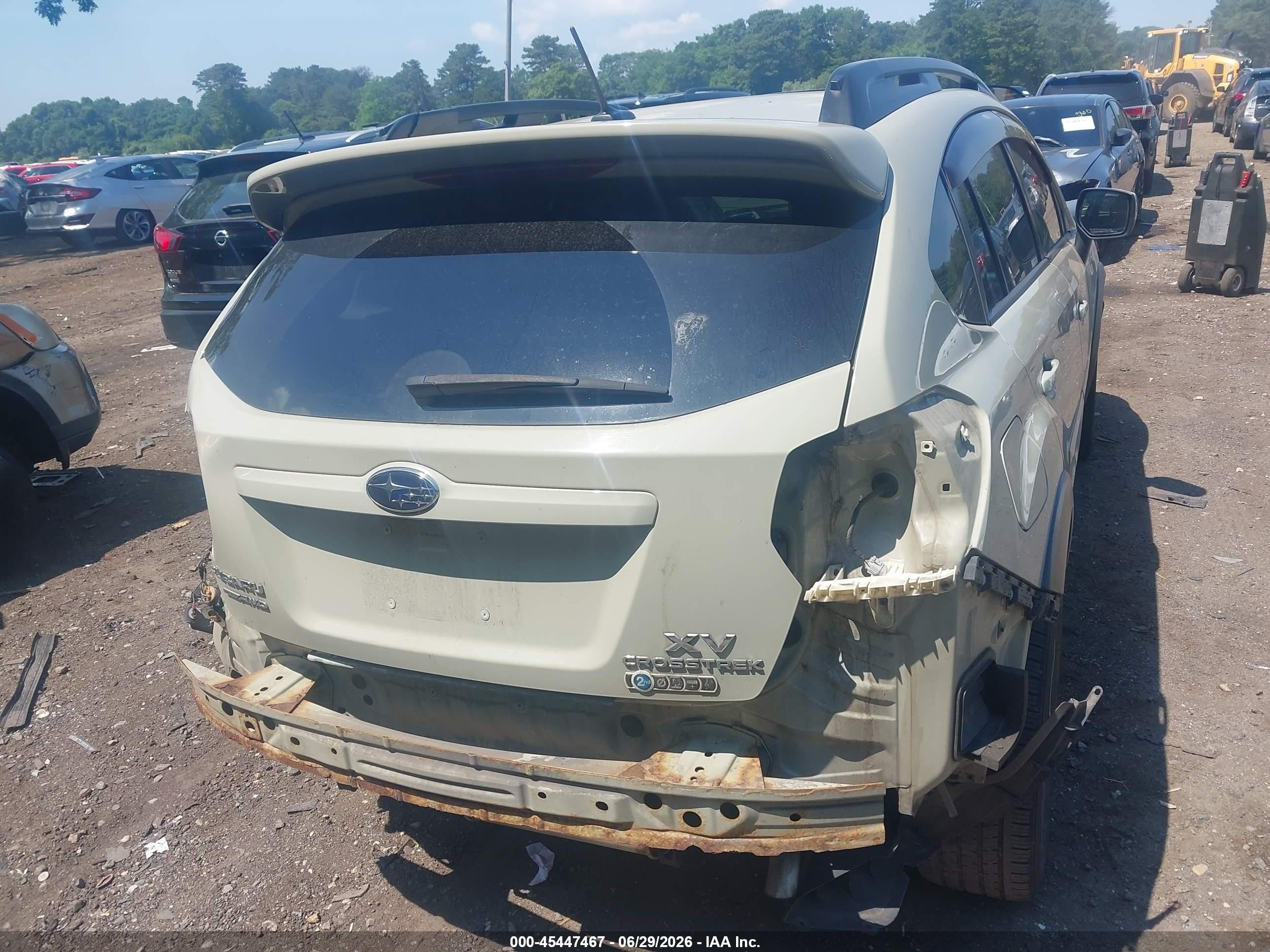 2013 Subaru Xv Crosstrek 2.0i Limited Tan vin: JF2GPAKC0D2844980
