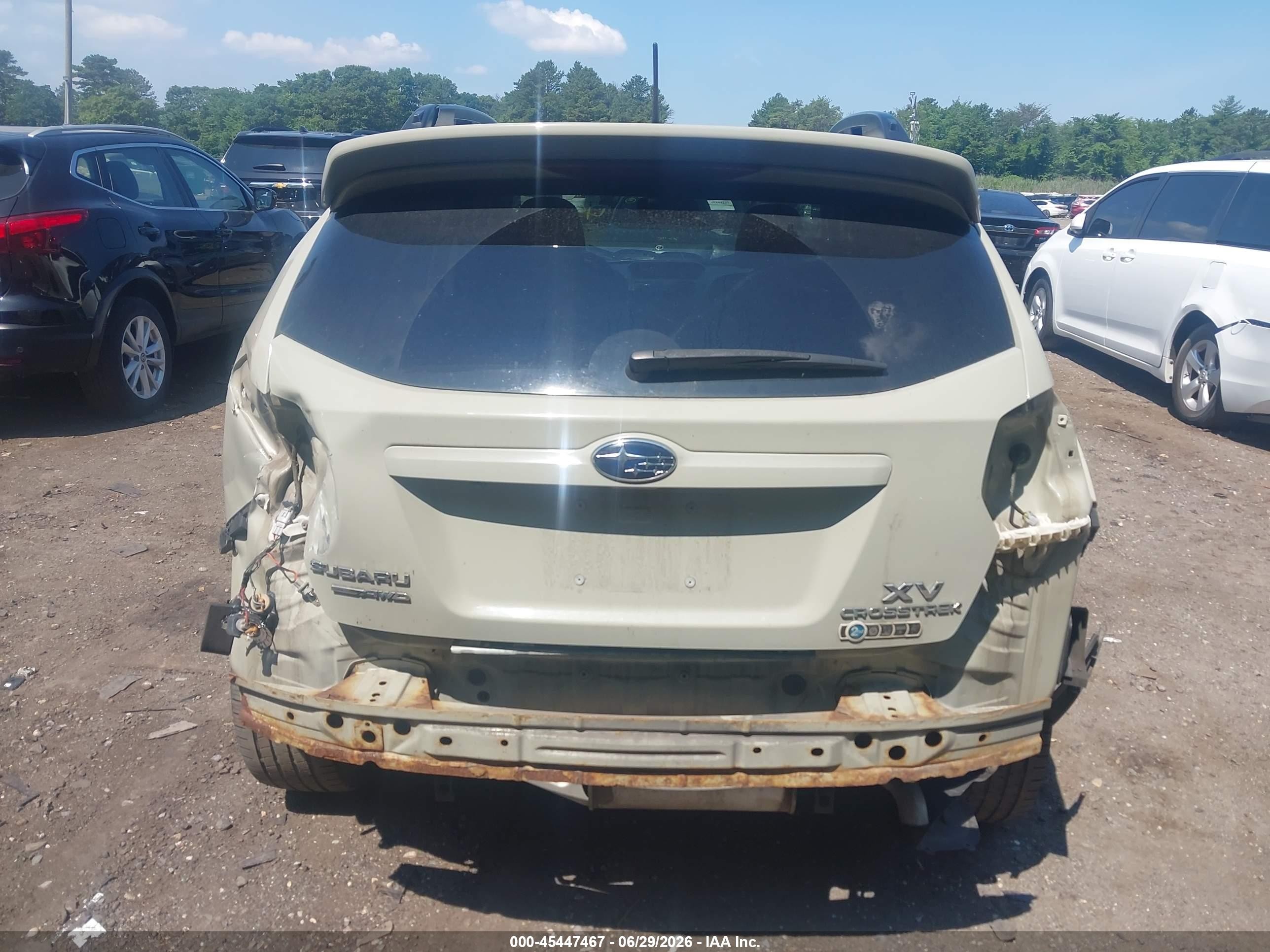 2013 Subaru Xv Crosstrek 2.0i Limited Tan vin: JF2GPAKC0D2844980