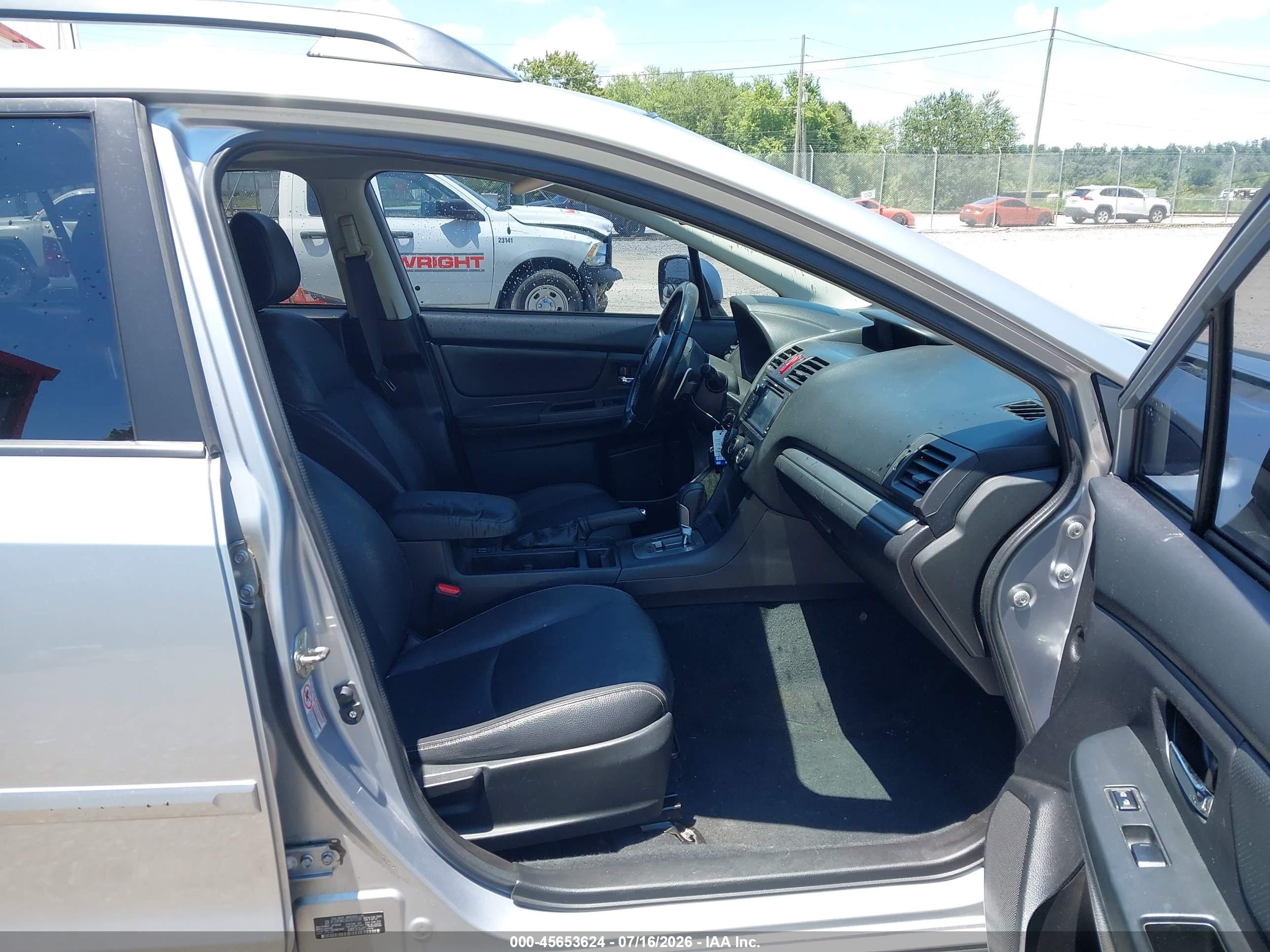 2013 Subaru Xv Crosstrek 2.0i Limited Silver vin: JF2GPAKC0D2873198