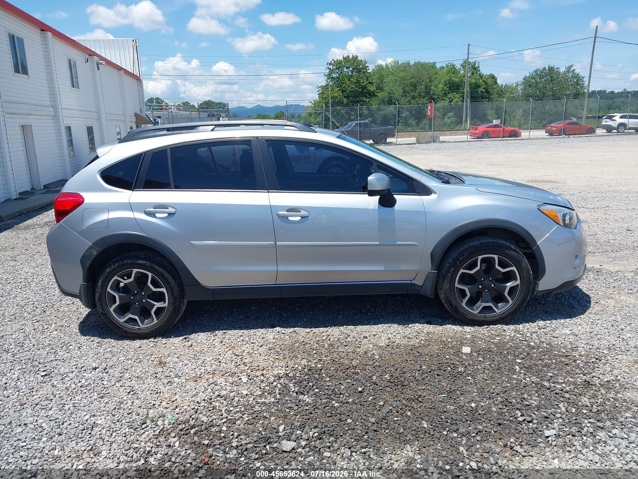 2013 Subaru Xv Crosstrek 2.0i Limited Silver vin: JF2GPAKC0D2873198