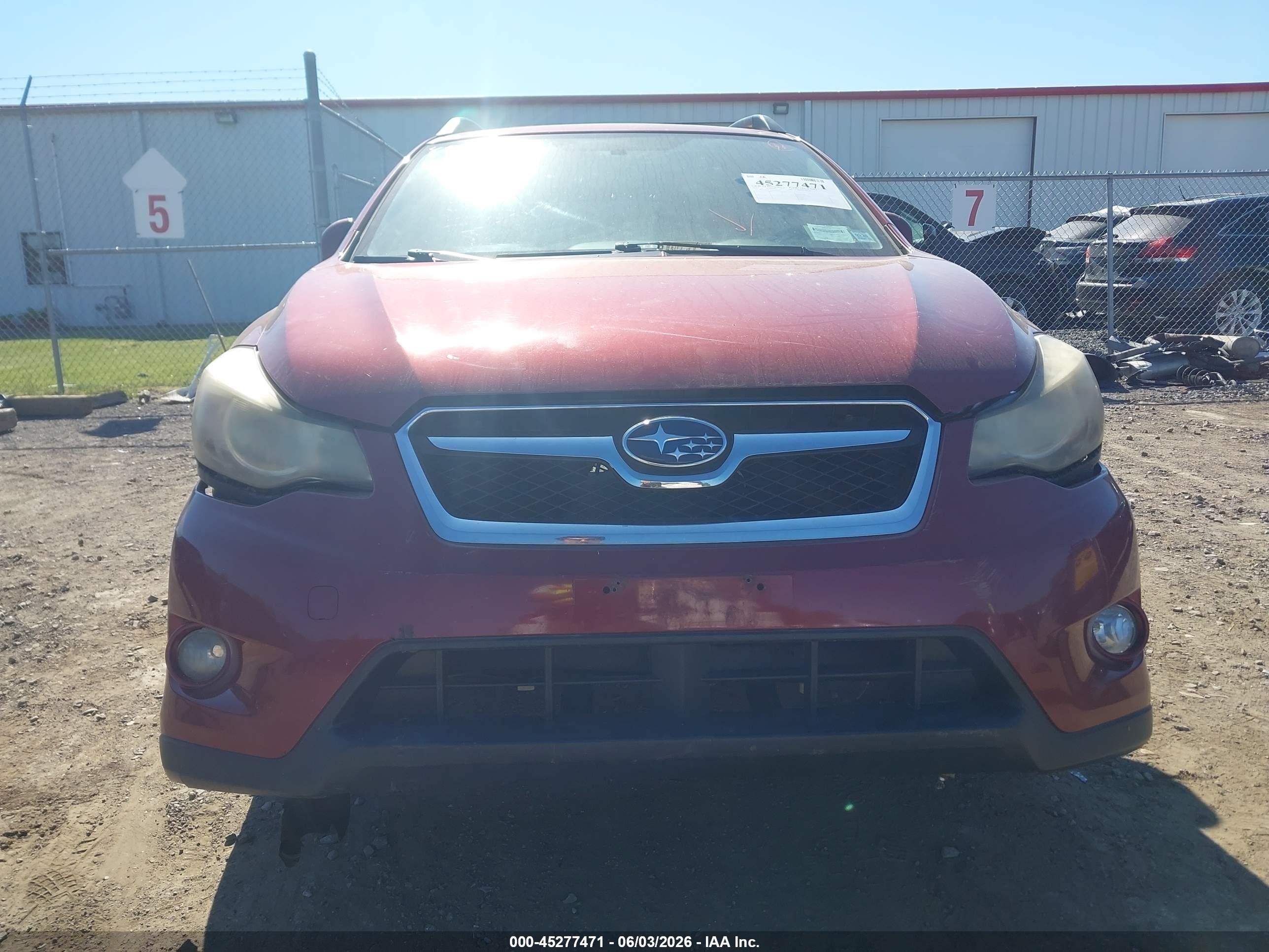 2013 Subaru Xv Crosstrek 2.0i Limited Red vin: JF2GPAKC0DH210310