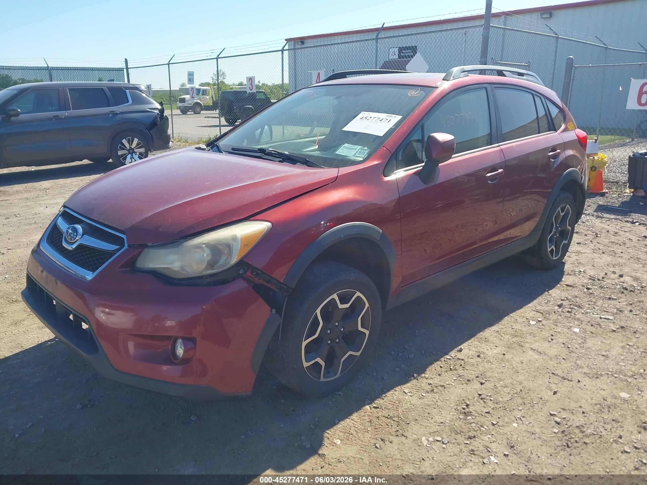 2013 Subaru Xv Crosstrek 2.0i Limited Red vin: JF2GPAKC0DH210310