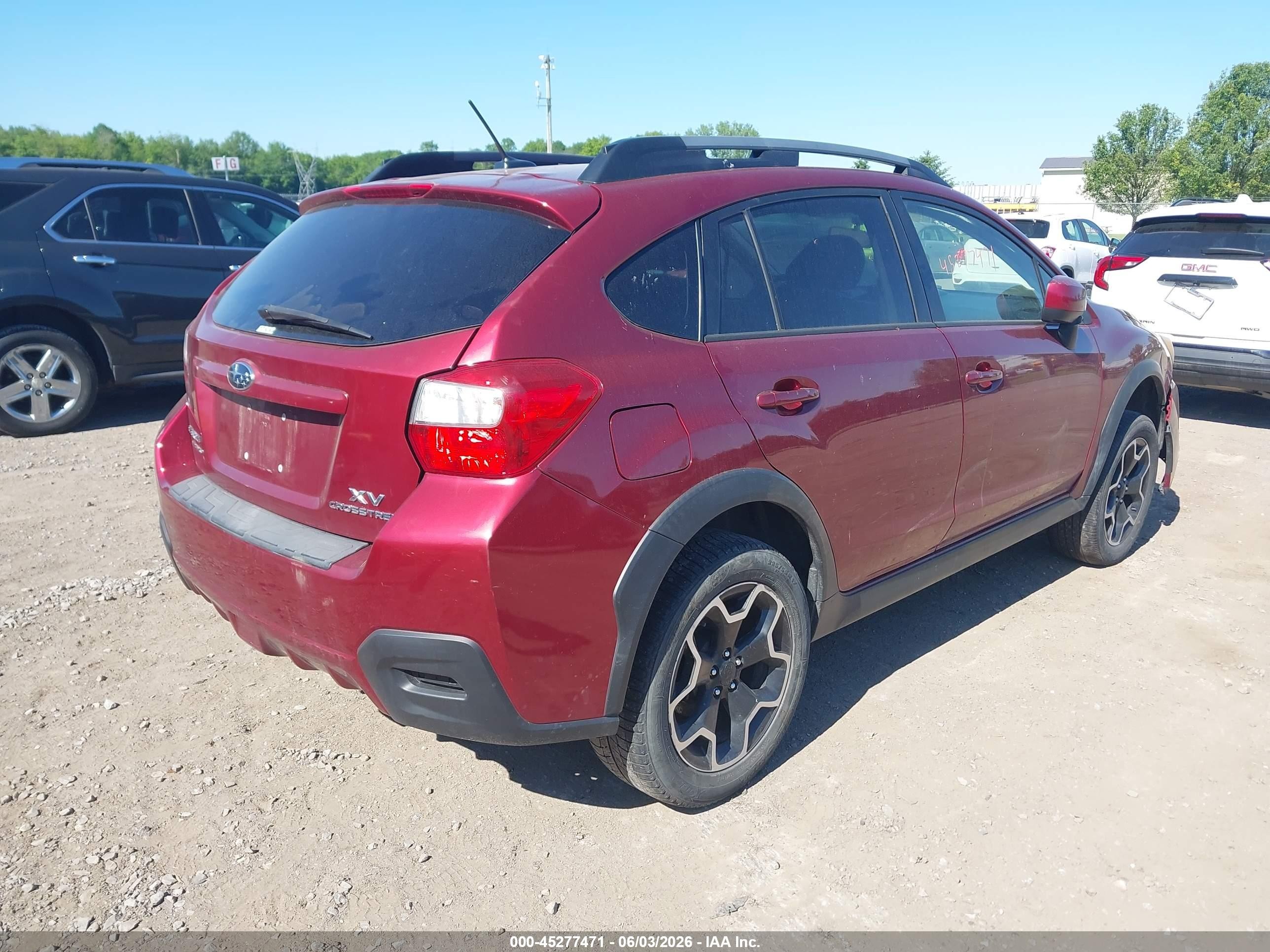 2013 Subaru Xv Crosstrek 2.0i Limited Red vin: JF2GPAKC0DH210310