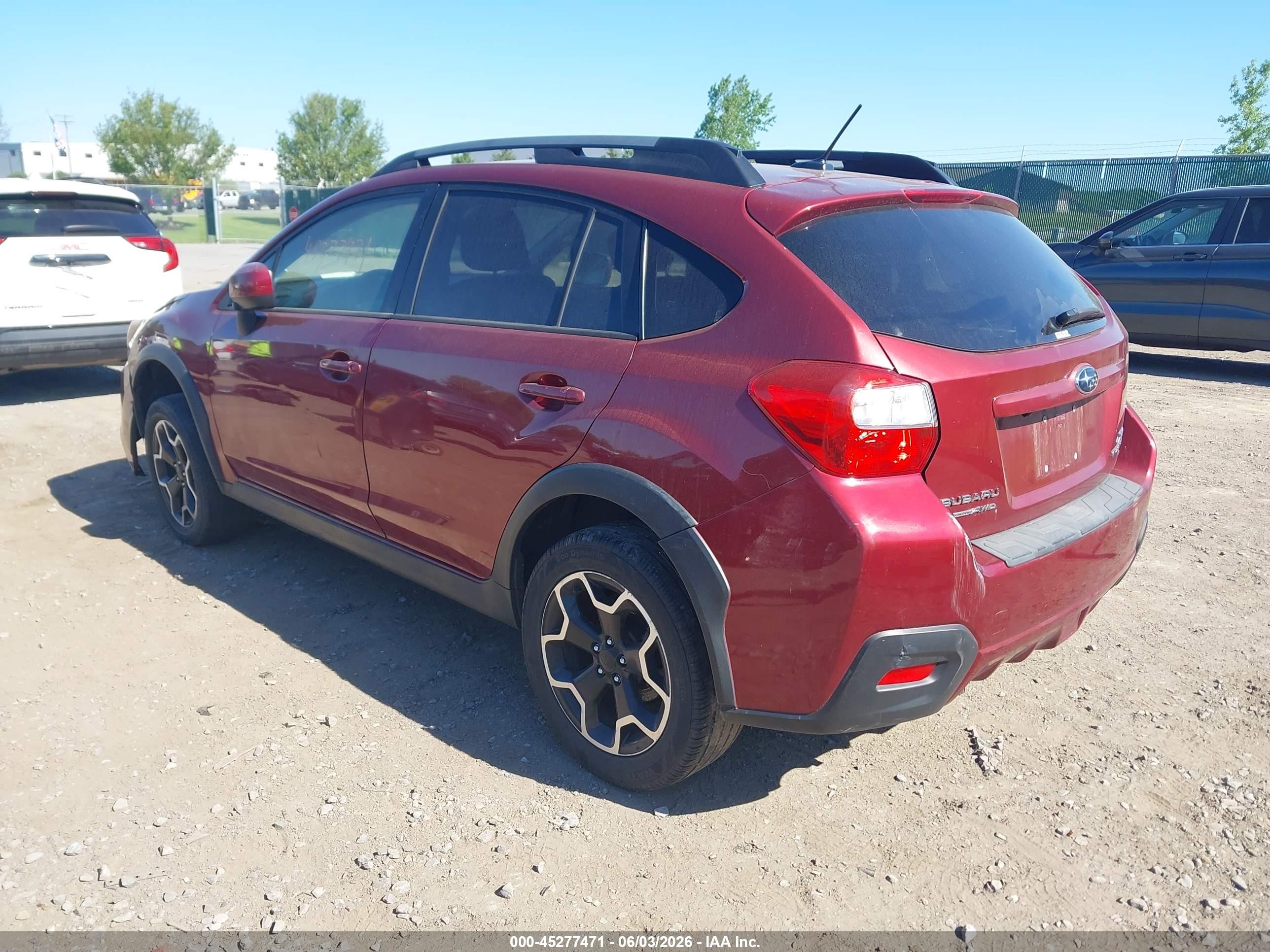 2013 Subaru Xv Crosstrek 2.0i Limited Red vin: JF2GPAKC0DH210310