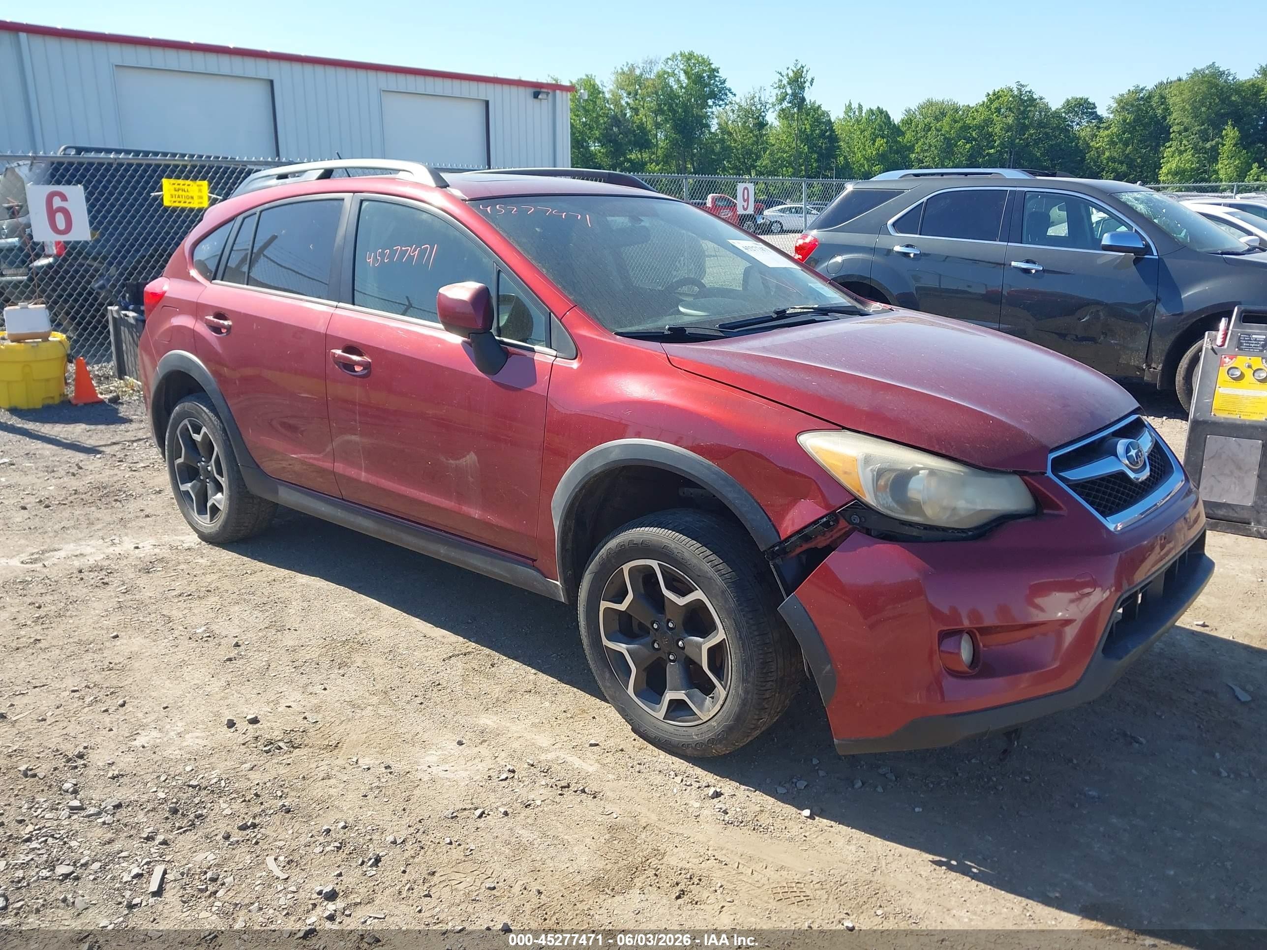 2013 Subaru Xv Crosstrek 2.0i Limited Red vin: JF2GPAKC0DH210310