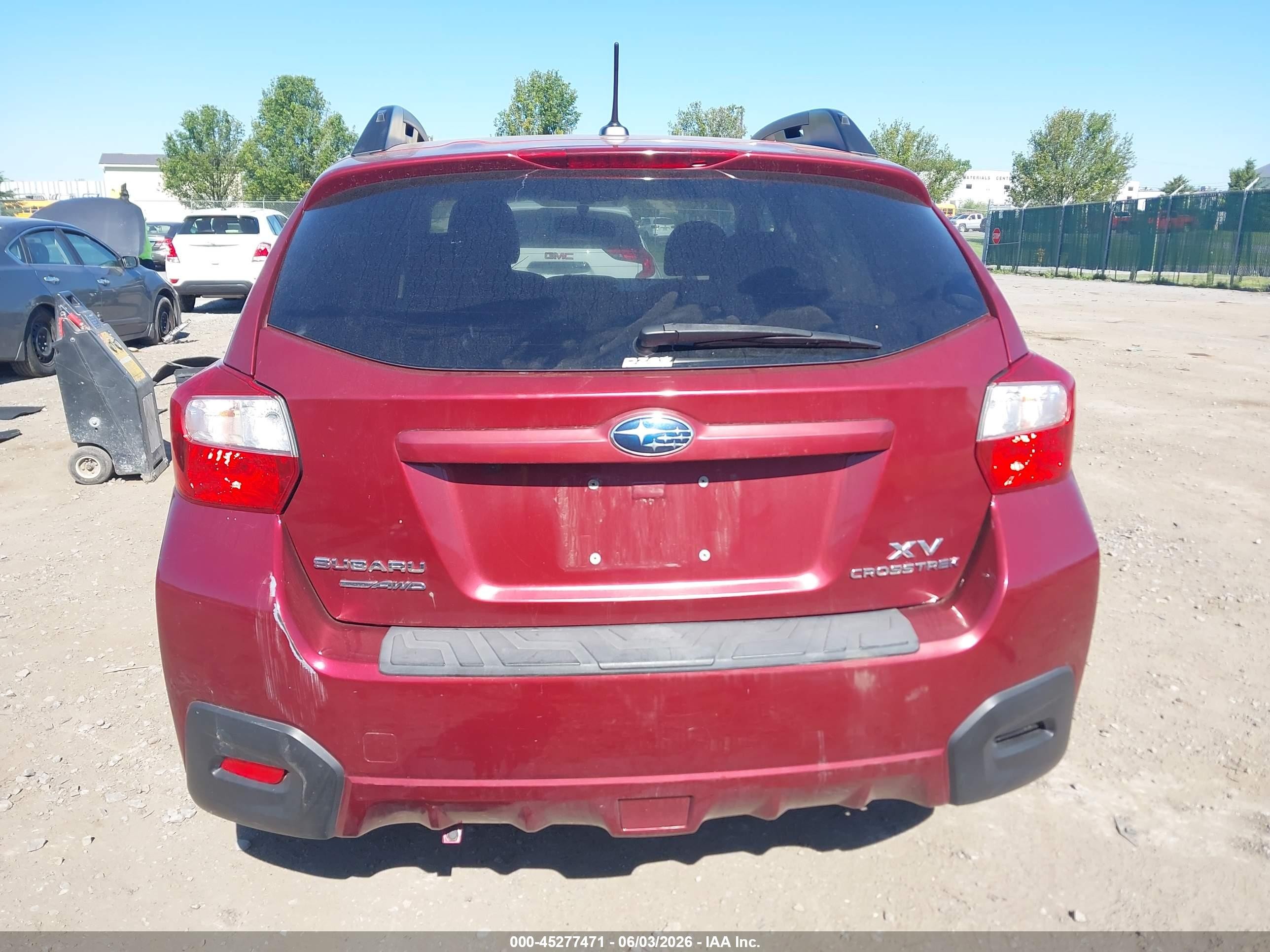 2013 Subaru Xv Crosstrek 2.0i Limited Red vin: JF2GPAKC0DH210310