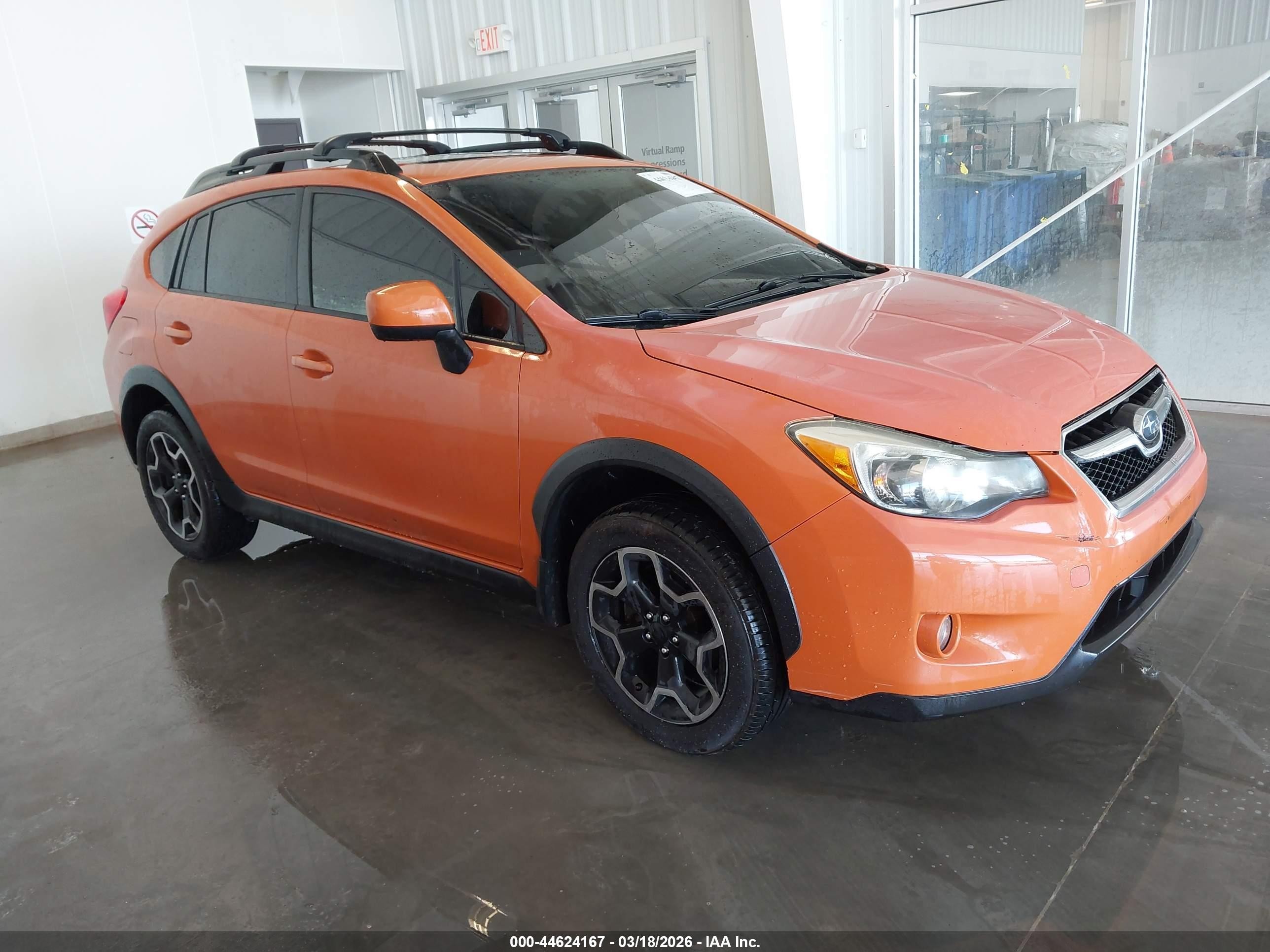 2014 Subaru Xv Crosstrek 2.0i Limited Orange vin: JF2GPAKC0E8208851
