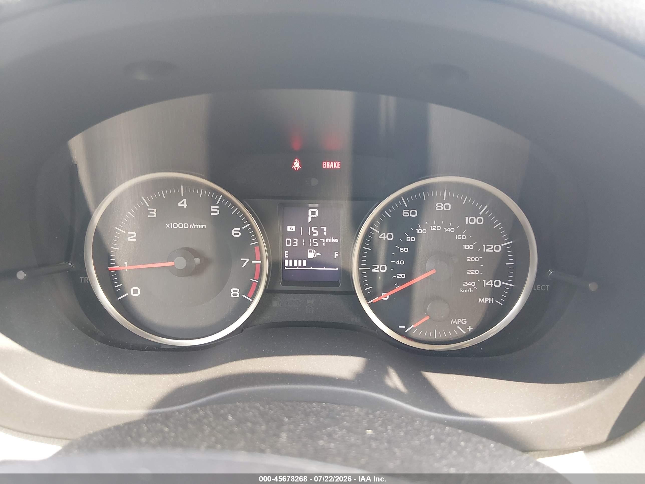 2014 Subaru Xv Crosstrek 2.0i Limited Красный vin: JF2GPAKC0E8284800