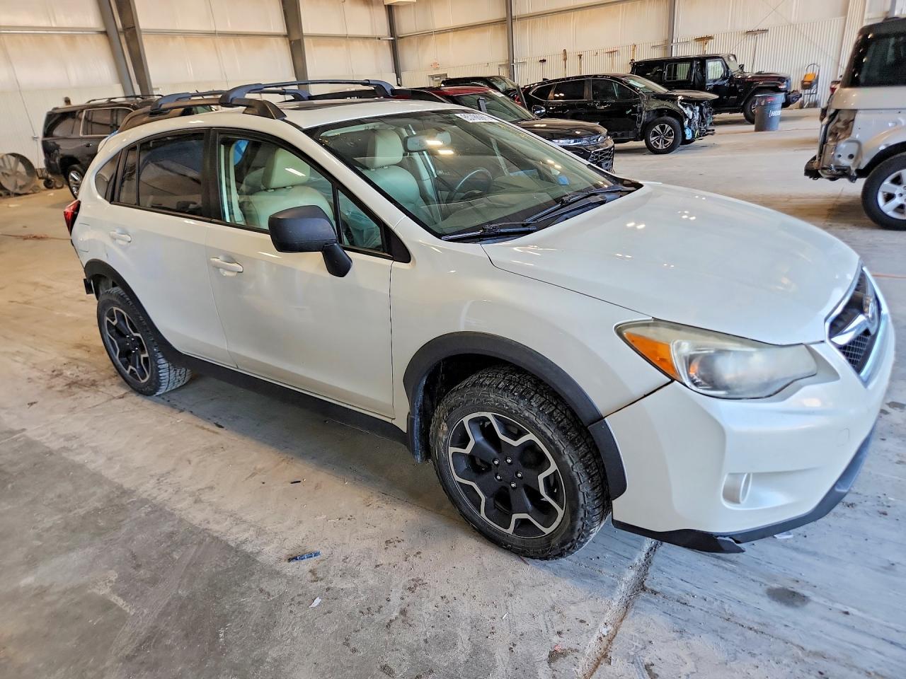 2014 Subaru Xv Crosstrek 2.0 Limited White vin: JF2GPAKC0E8327340